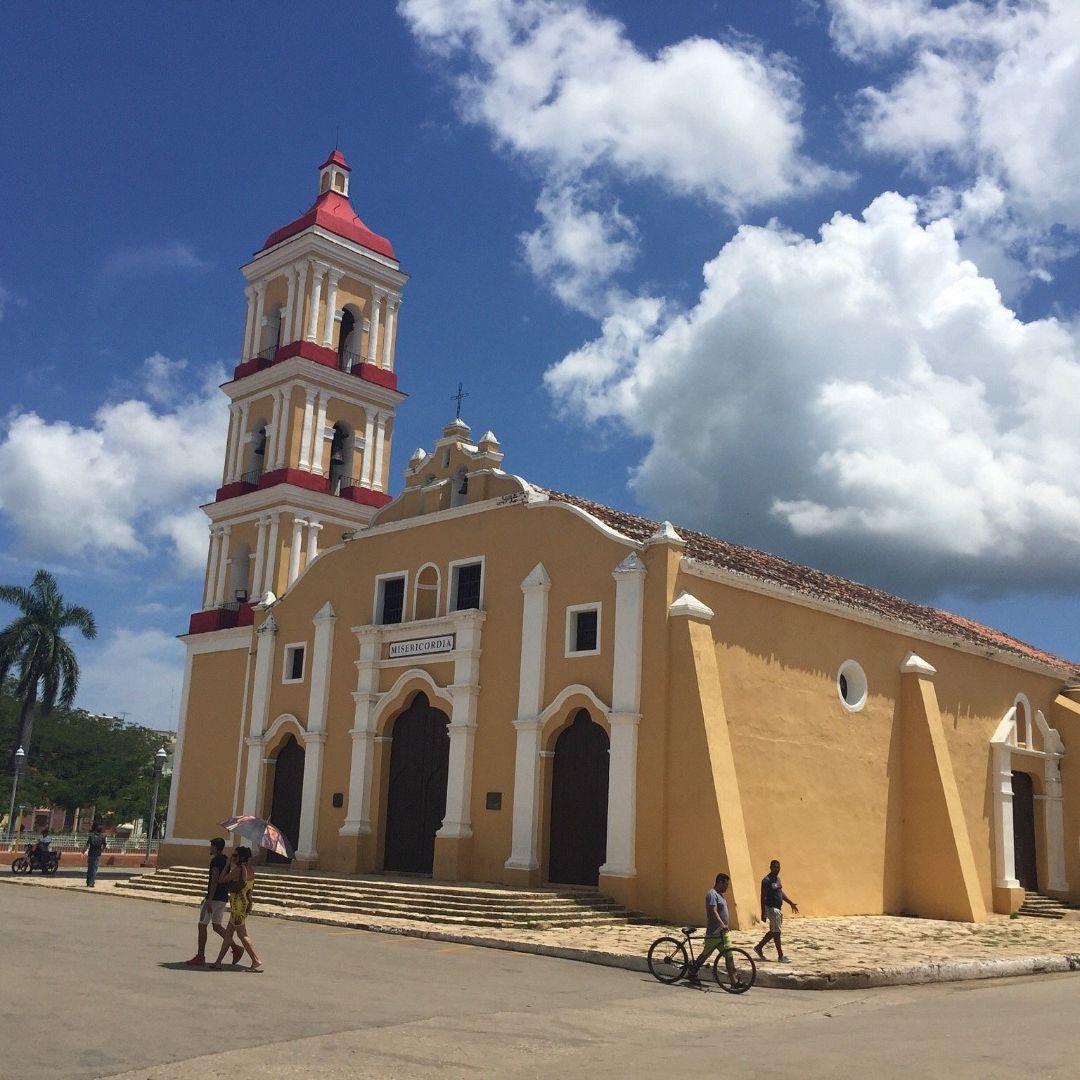 San Juan de los Remedios colonial city, Villa Clara, Cuba.