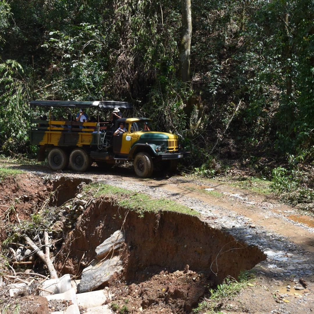 Guanayara Natural Park, Topes de Collantes, Sanctí Spíritus, Cuba.