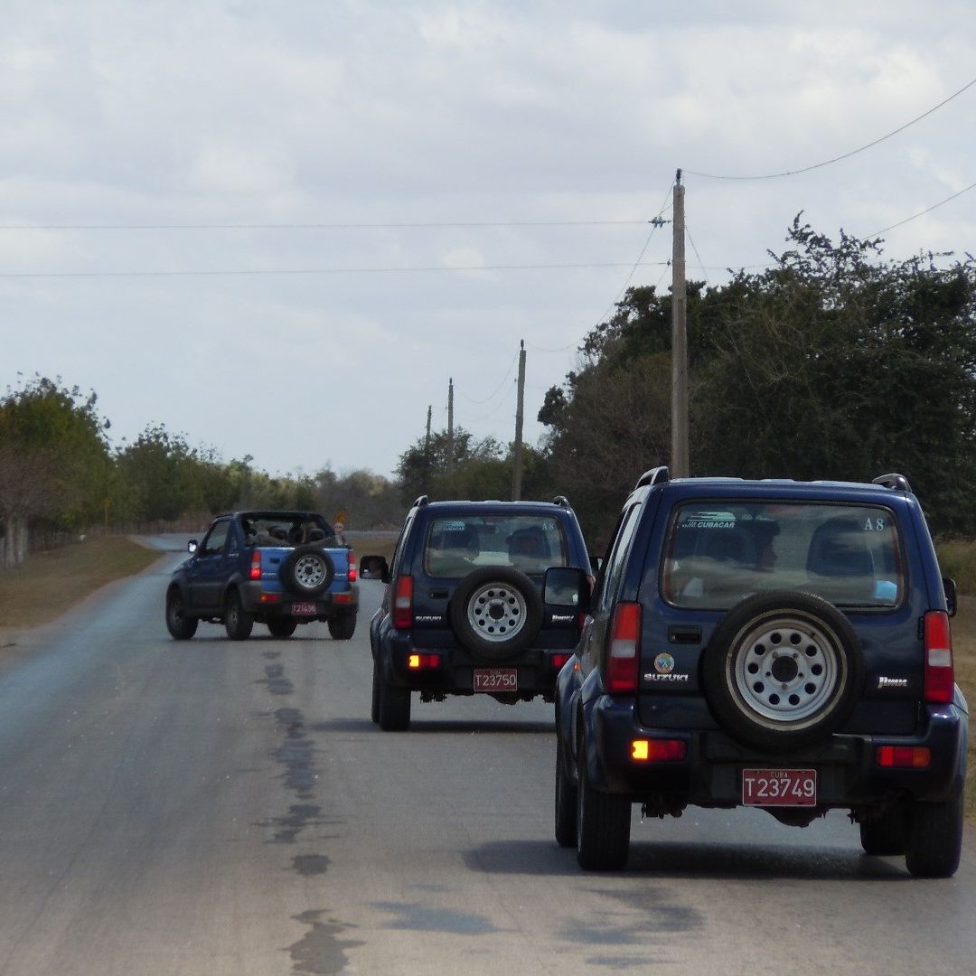 Cayo Coco inside jeep adventure tour, Jardines del Rey, Ciego de Ávila, Cuba.