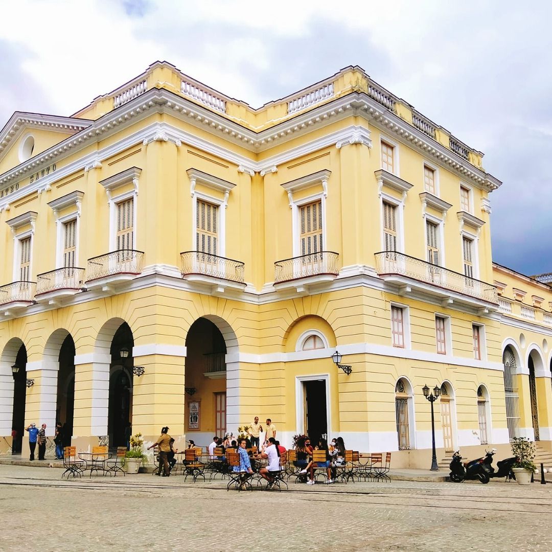 The Sauto teather panoramic view, Matanzas, Cuba.