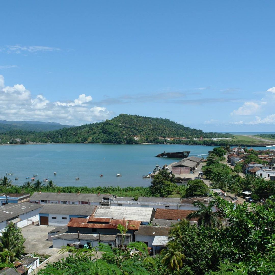 Baracoa city panoramic view,  Guantánamo, Cuba.