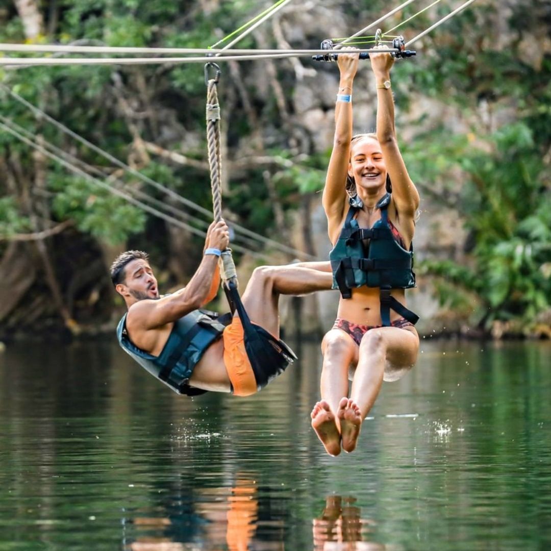 "Xenotes" Tour, XCARET PARK, Playa del Carmén, Quintana Roo.