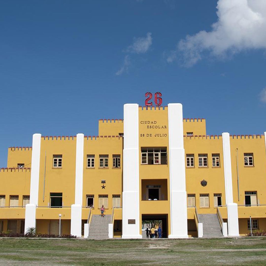 The Moncada garrison panoramic view, Santiago de Cuba city