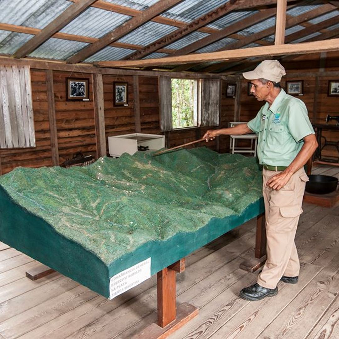 Comandancia de la Plata headquarter, Turquino National Park, Granma, Cuba.