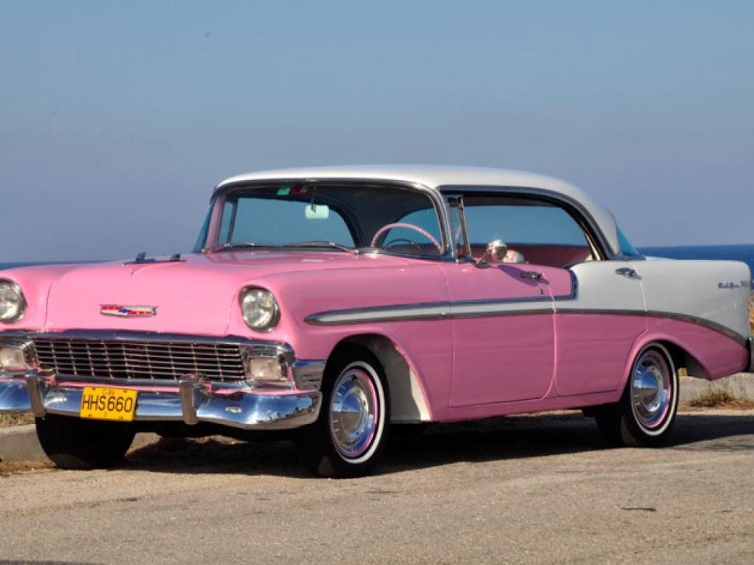 "OLD HAVANA IN AMERICAN CLASSIC CARS (HARD TOP)" Private Tour, Havana, Cuba.