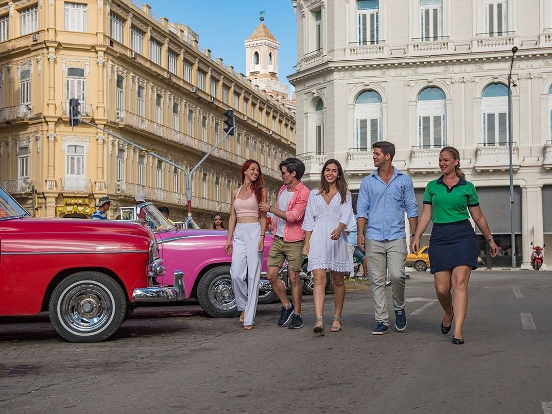 The José Martí Central Park, Old Havana, Cuba. “Havana By Bus” Overnight Tour