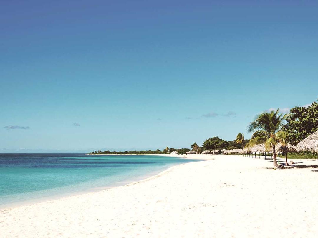 Varadero beach panoramic view, Matanzas, Cuba.