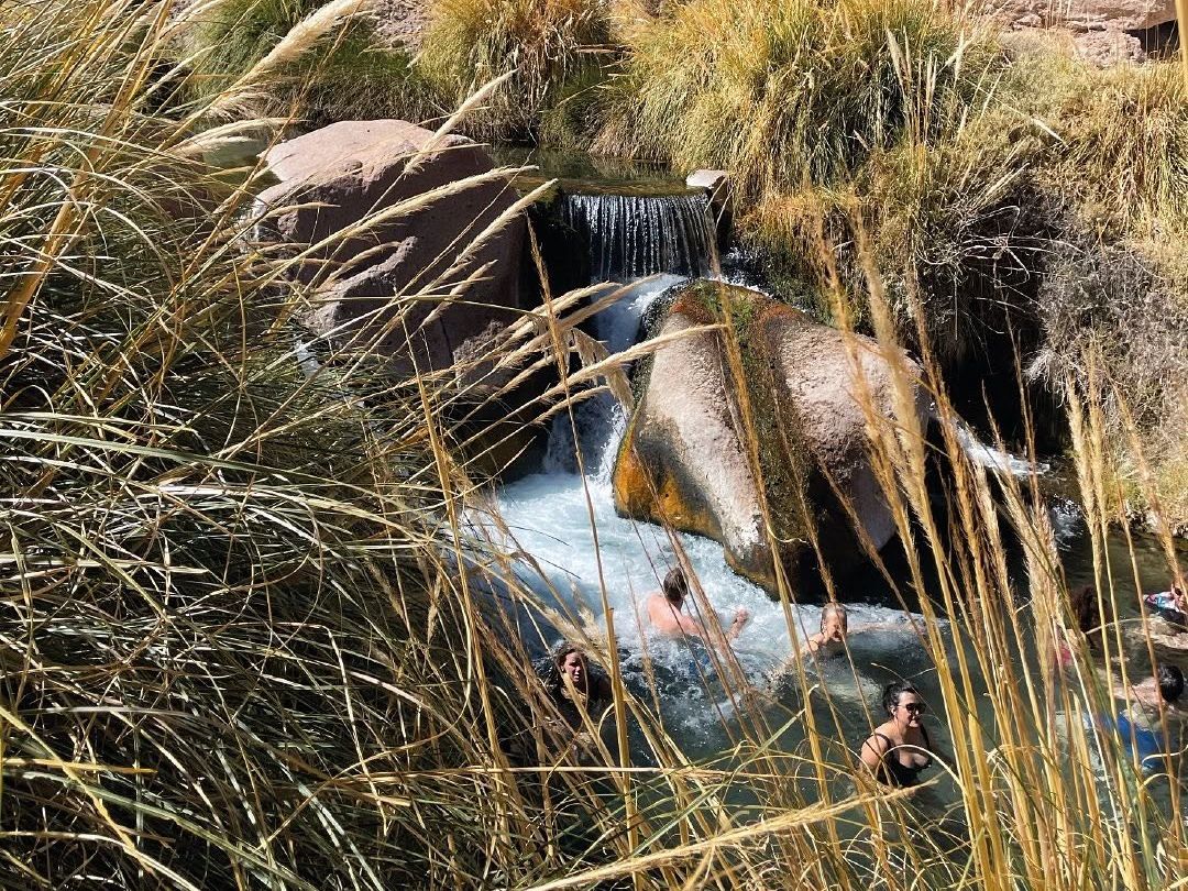 "HALF DAY PURITAMA HOT SPRINGS" Tour, San pedro de Atacama, Chile.