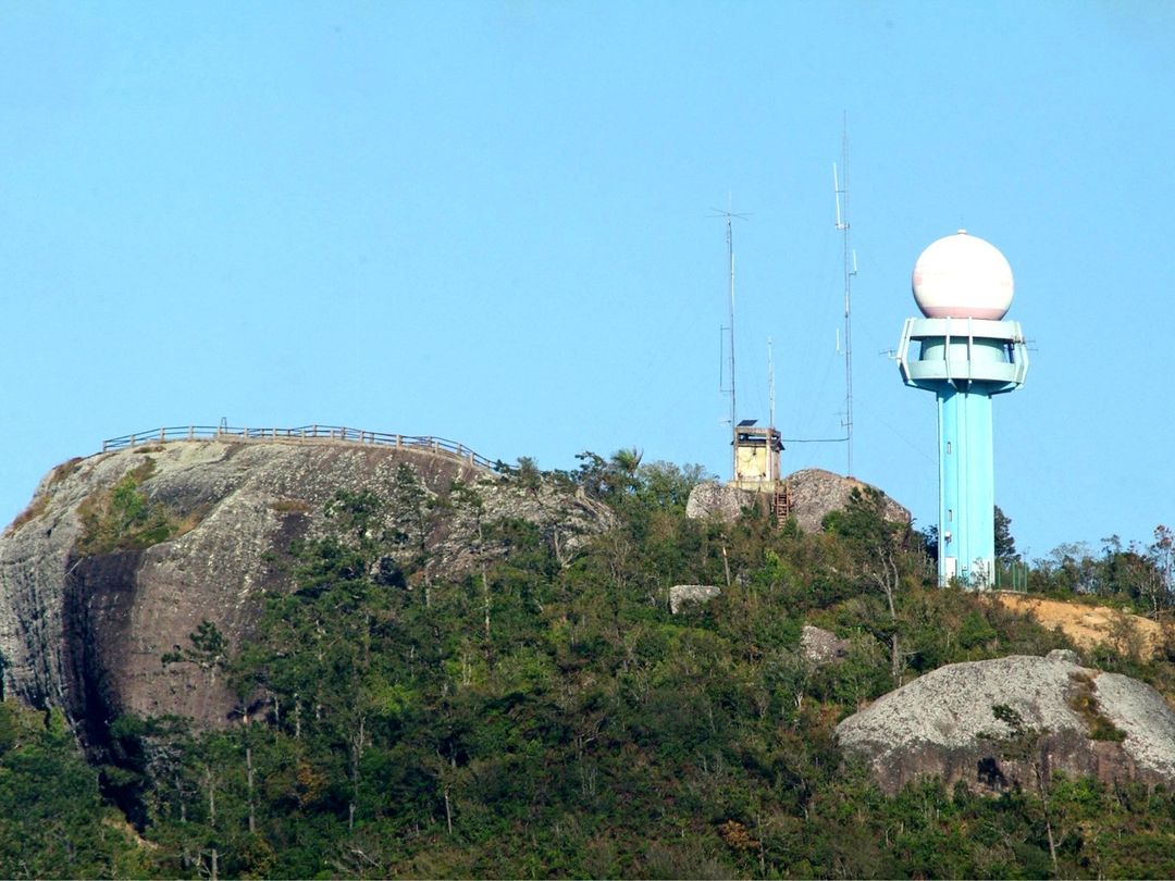 La Gran Piedra panoramic view, Santiago de Cuba, Cuba.