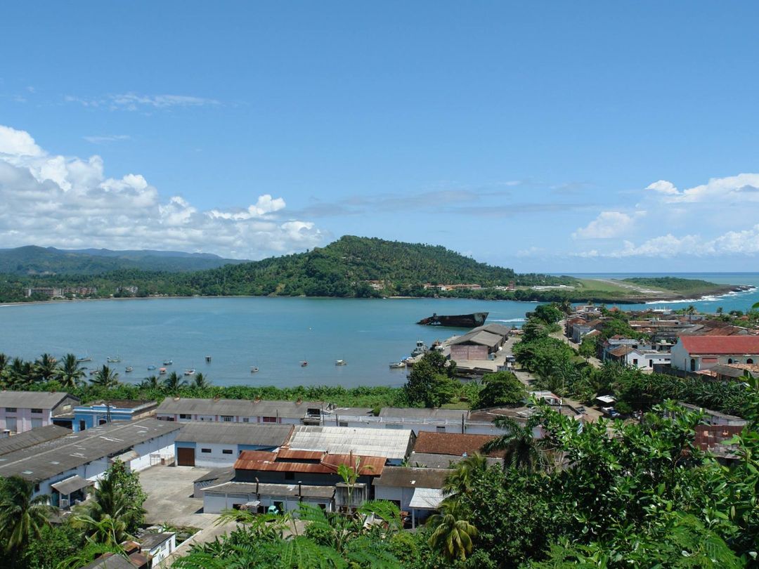 Baracoa city panoramic view,  Guantánamo, Cuba.