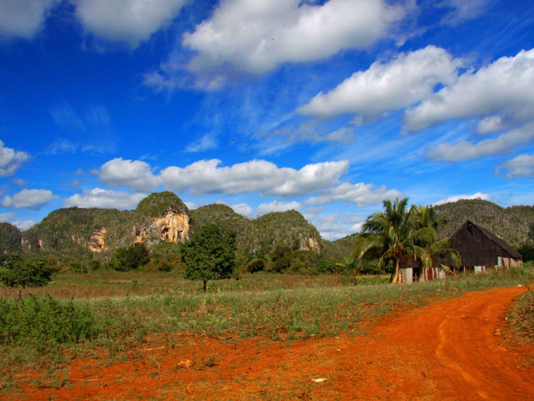 Viñales valley National Park, declared a Cultural Heritage Site by UNESCO, Pinar del Río