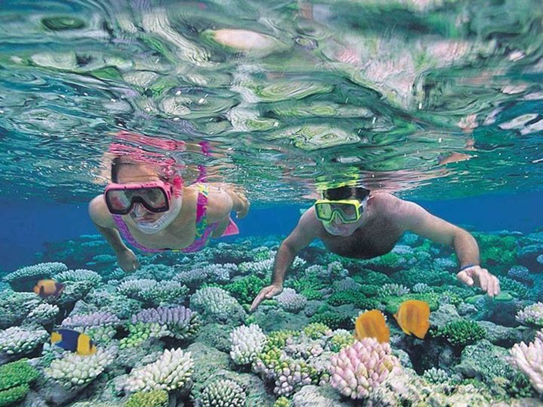 Snorkeling in Playa Maguana, Baracoa, Cuba