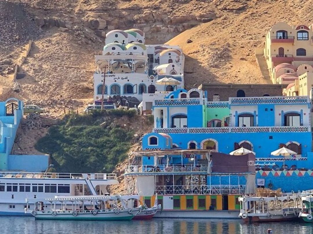 The Nubian Village in Aswan, Egypt.