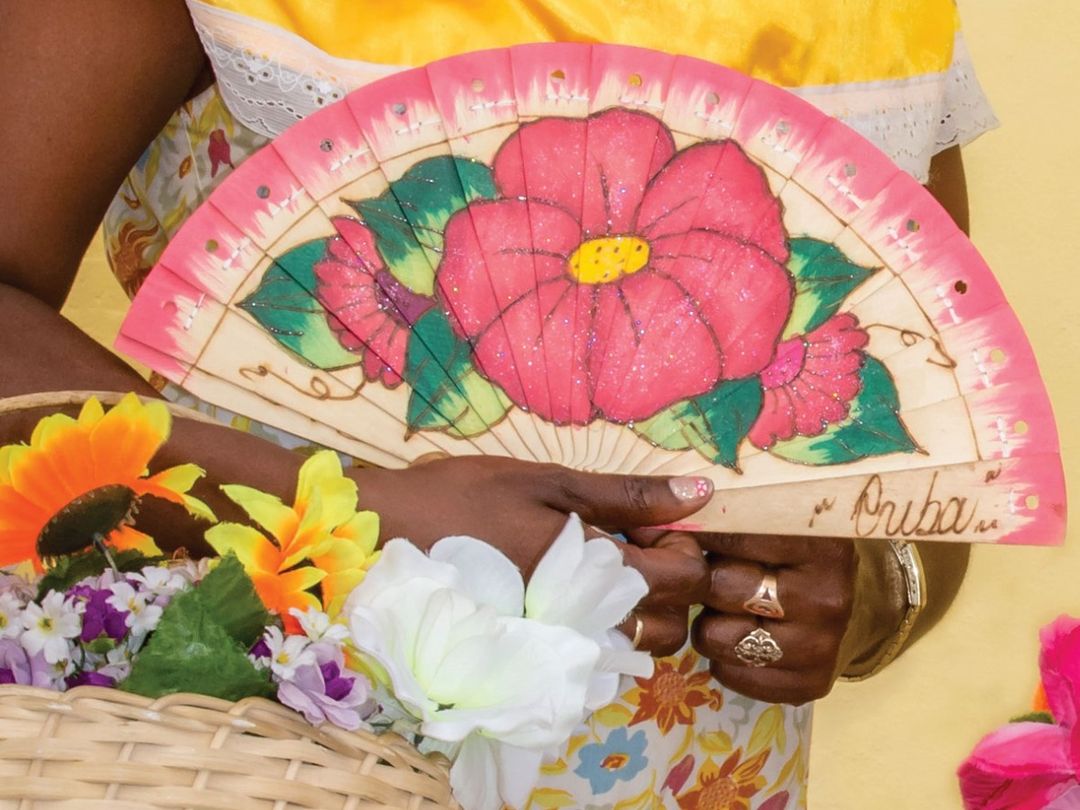 "CLASS, HISTORY OF THE HAND FAN IN CUBA" Tour, Trinidad, Sanctí Spíritus, Cuba.
