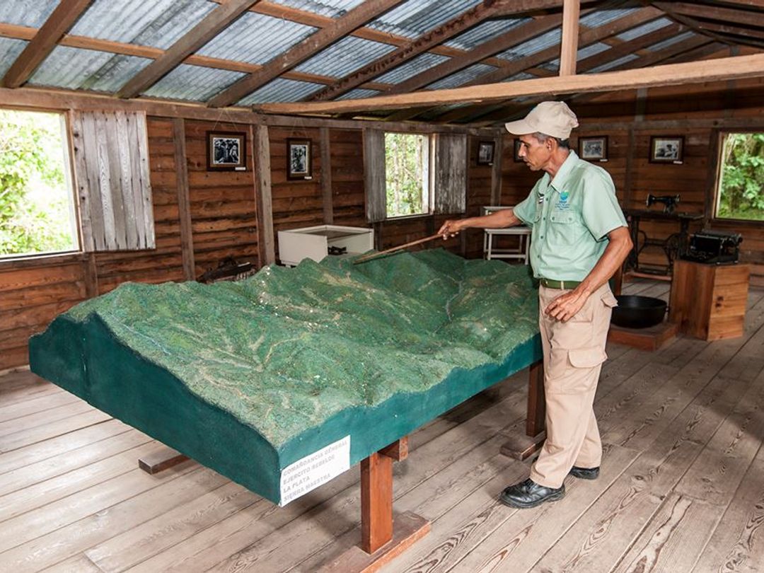 Comandancia de la Plata headquarter, Turquino National Park, Granma, Cuba.