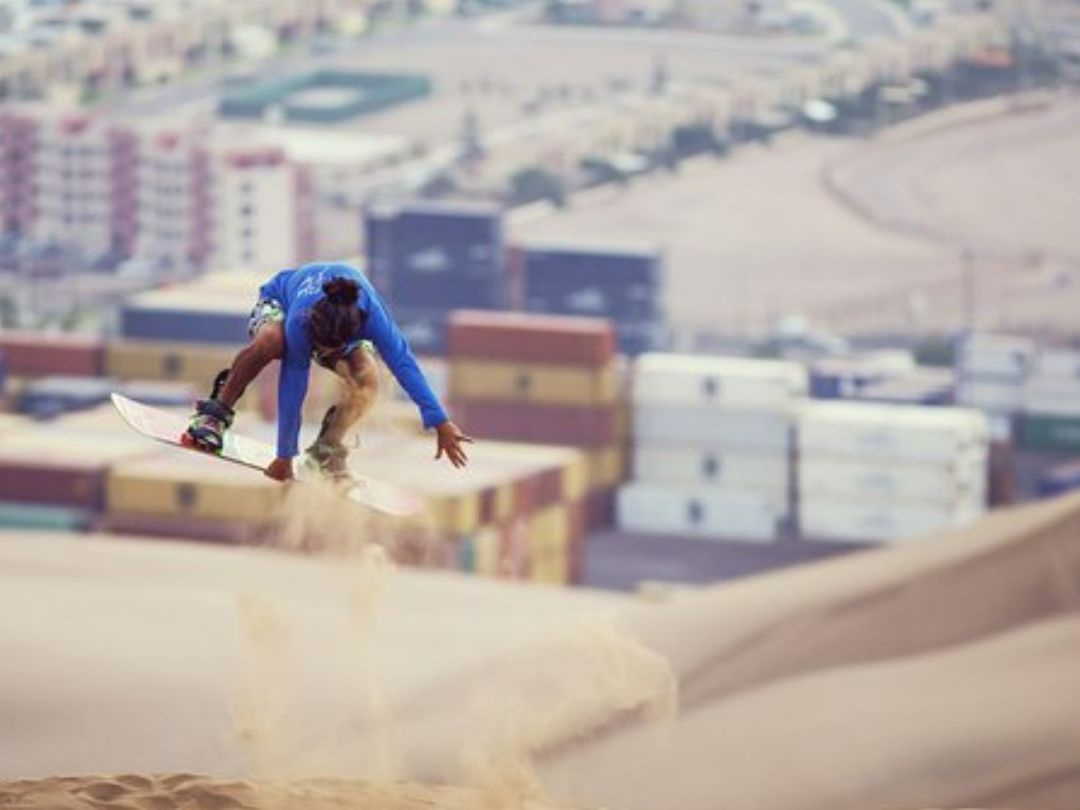 Tour ”SANDBOARD SUR LA DUNE DE CERRO DRAGON”