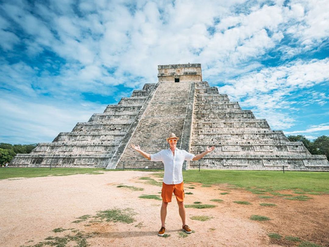 Chichen Itza, a historic and impressive place. Yucatan Peninsula, Cancun.