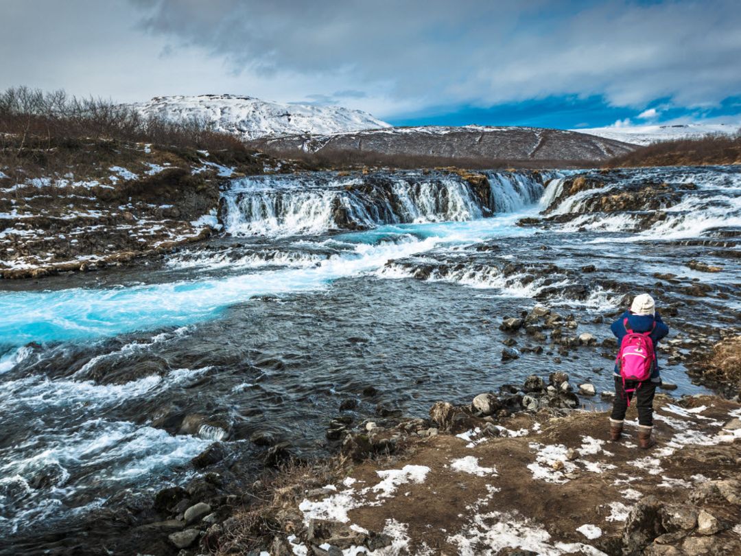 Bruarfoss, Iceland's hidden 'Blue Waterfall', Iceland
