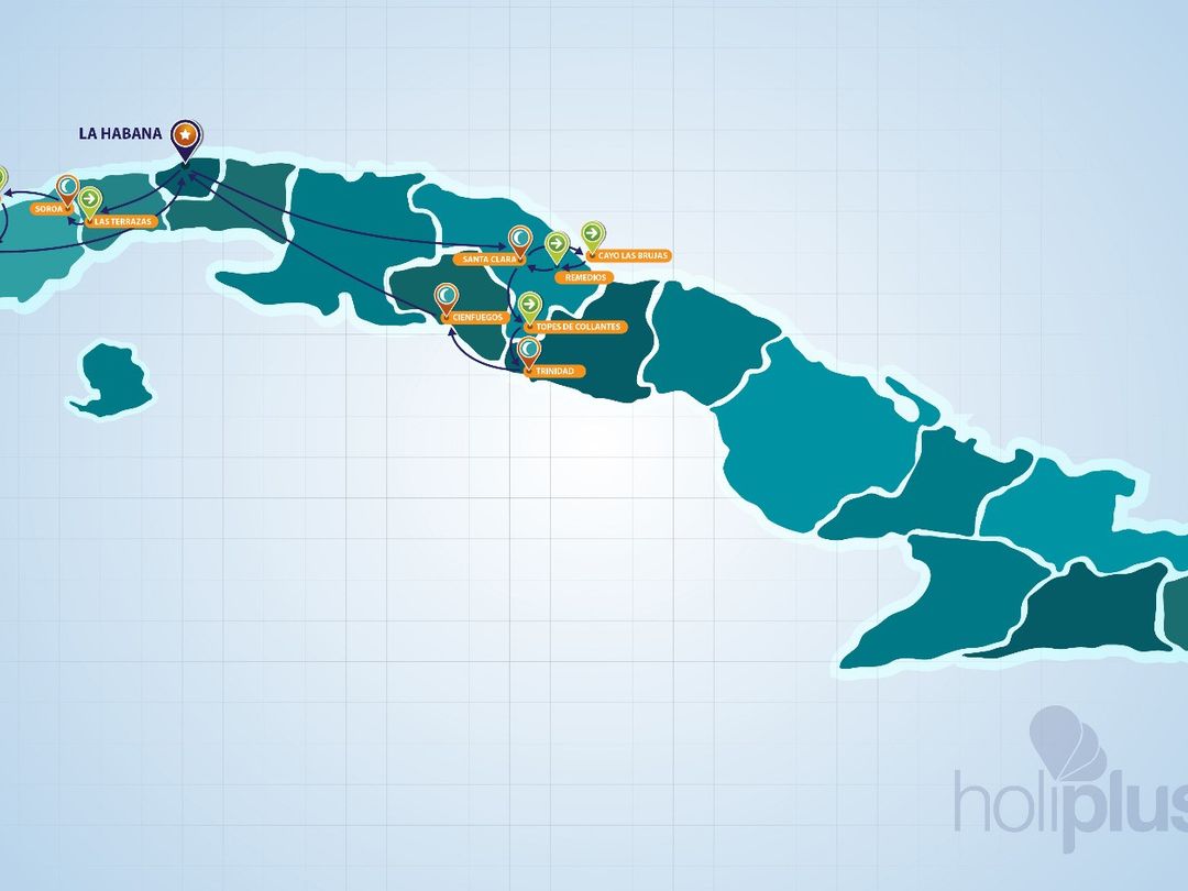 SCENT OF TOBACCO Group Tour map