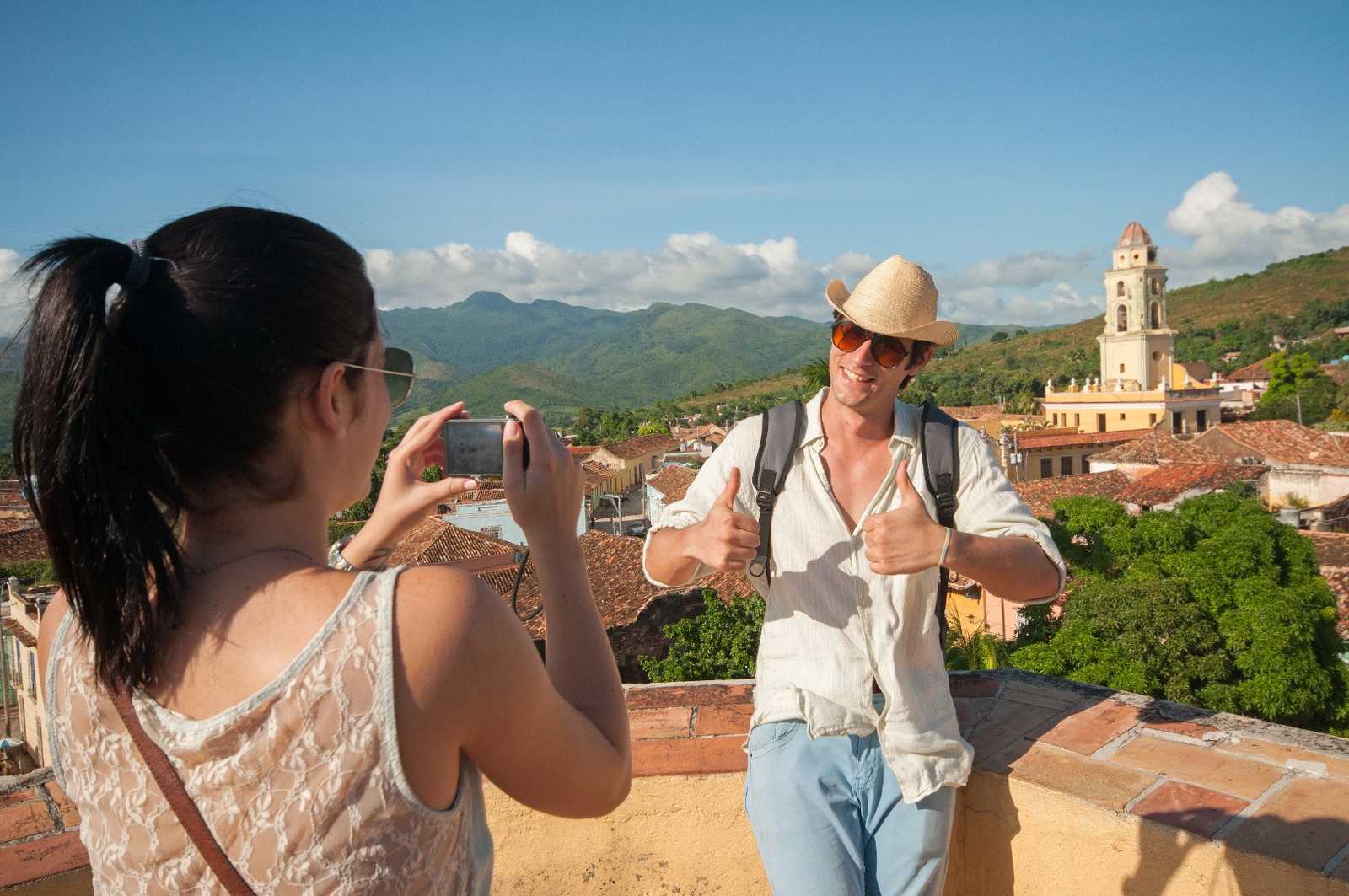 Trinidad old city panoramic view, Sancti Spíritus