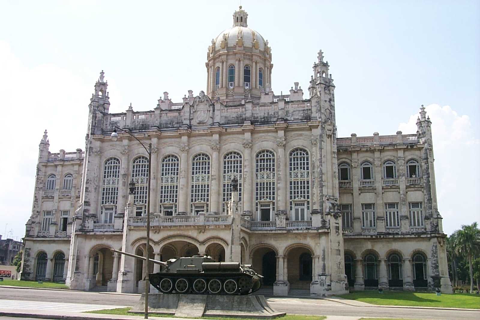The Presidential Palace panoramic view, Old Havana, Havana, Cuba.