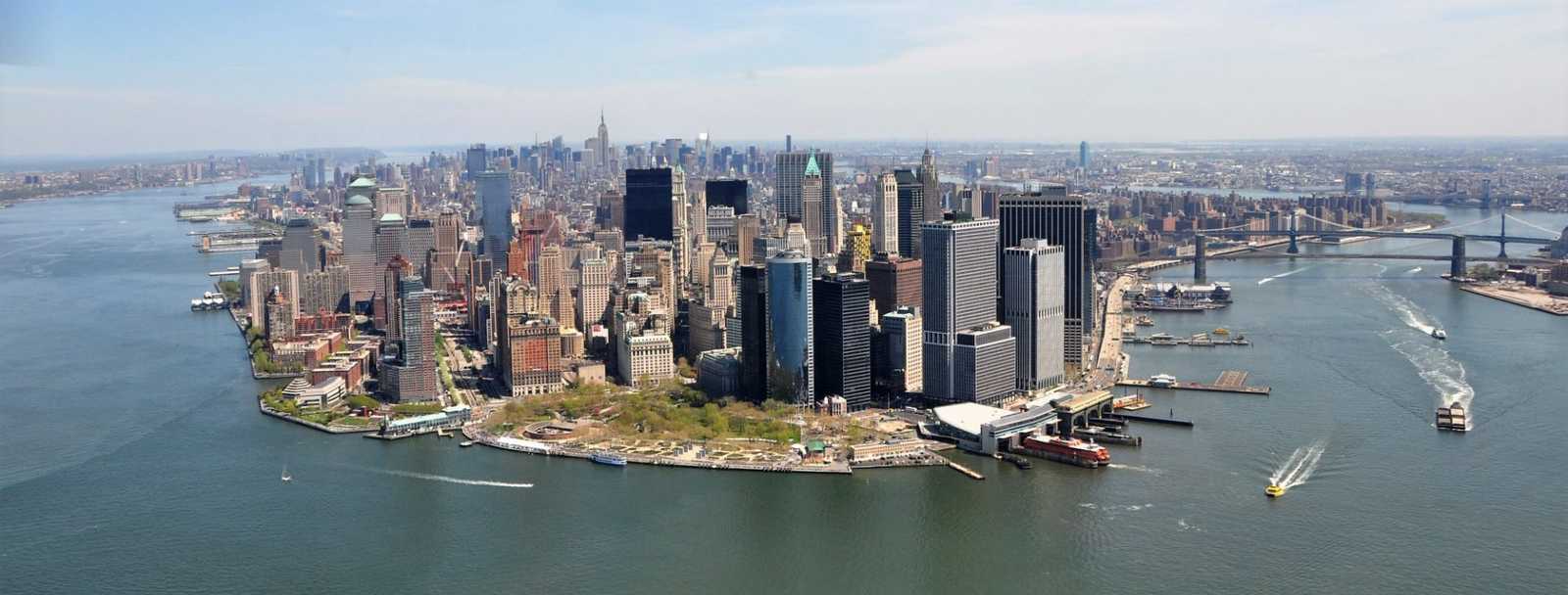 New York city panoramic view, NEW YORK, New York state, United States of America.