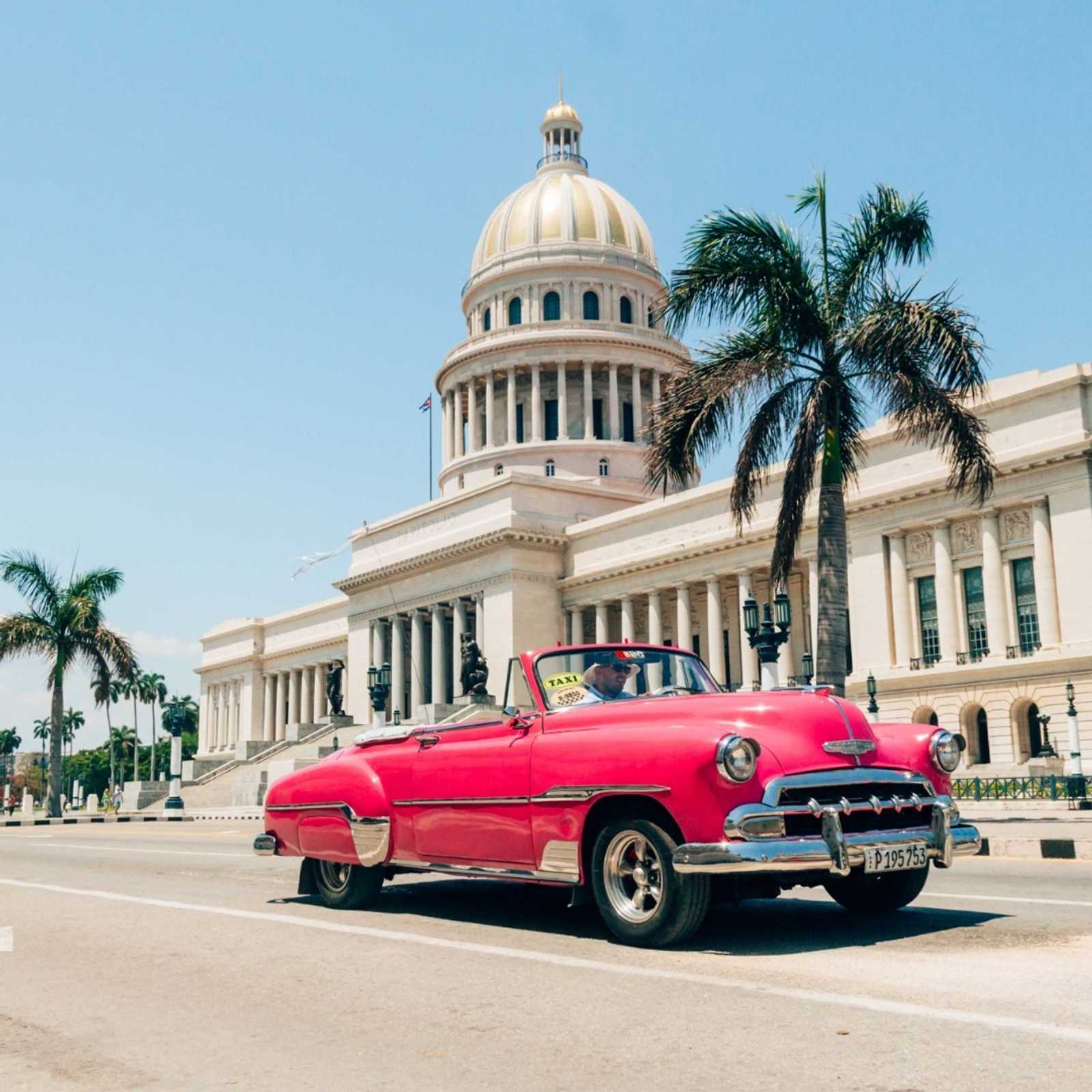 The Capitol of Havana panoramic view, Old Havana, Havana, Cuba.