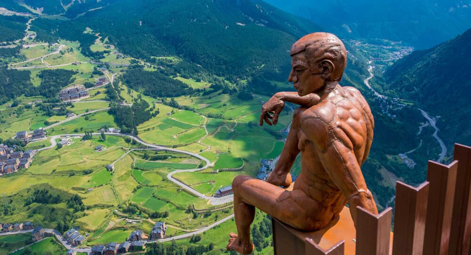 Roc del Quer viewpoint, Canillo, Andorra.