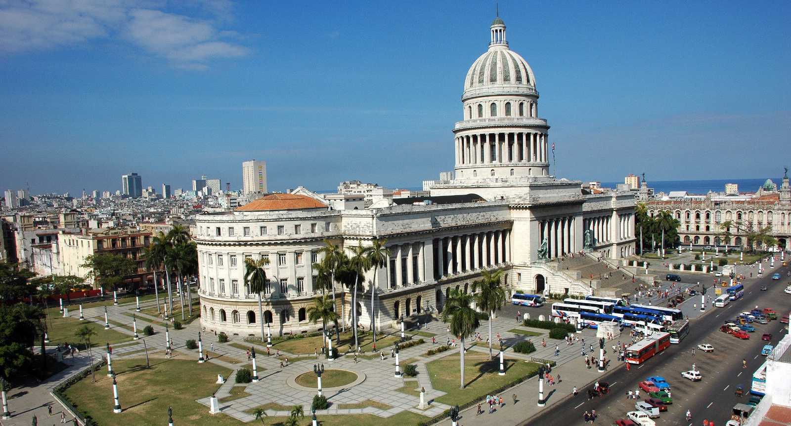 The Capitol and Old Havana panoramic view, Havana city