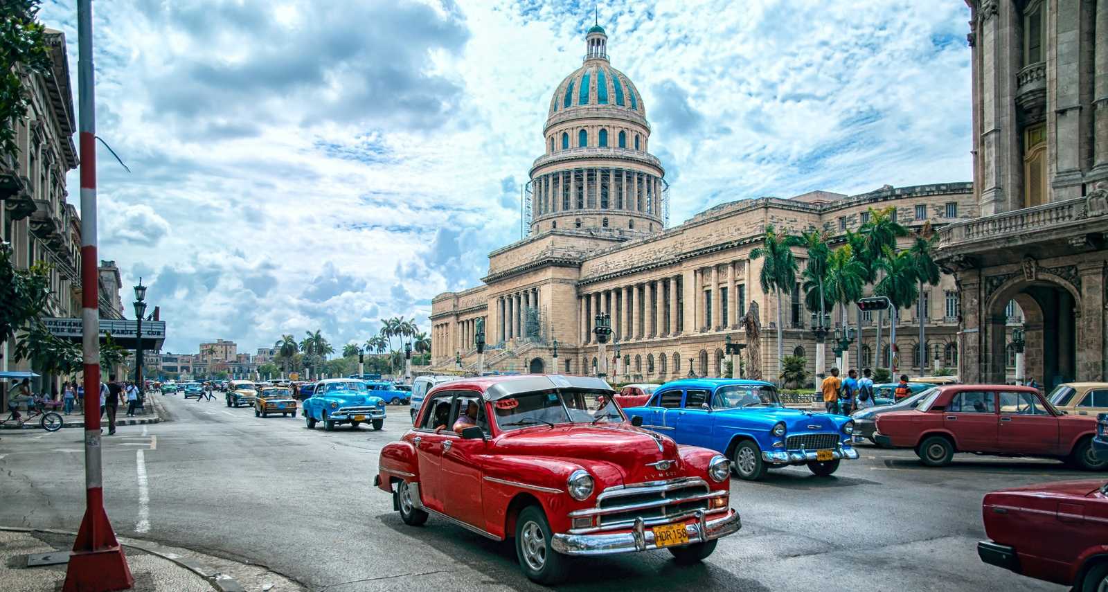 The Capitol of Havana panoramic view, Havana city