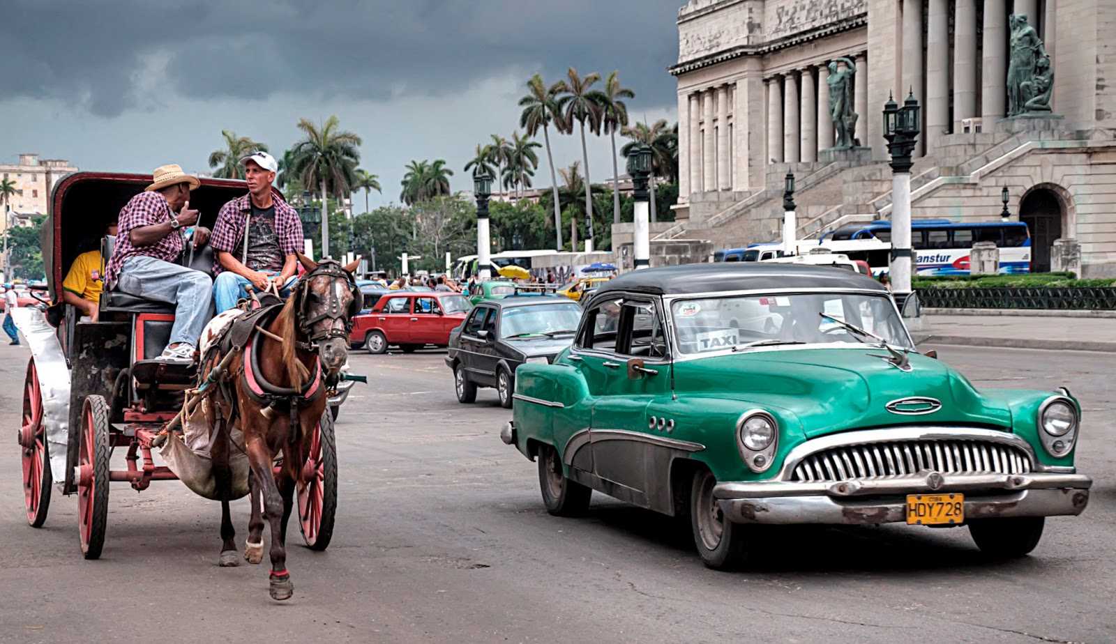 The Capitol of Havana panoramic view, Havana city