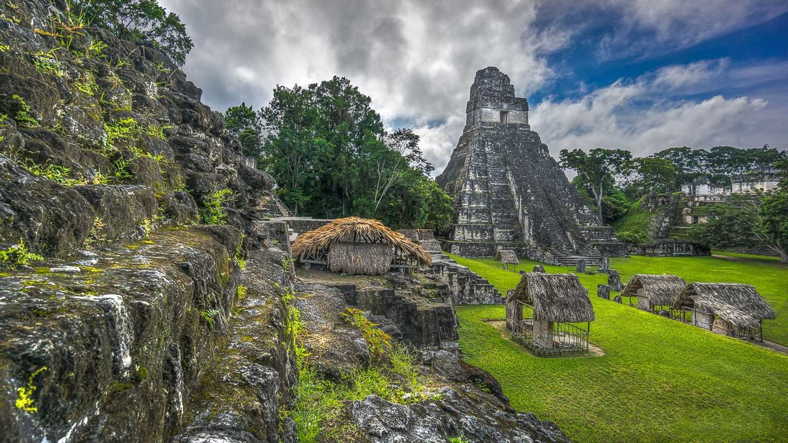 Tikal ruins, an ancient Mayan archaeological site, Guatemala