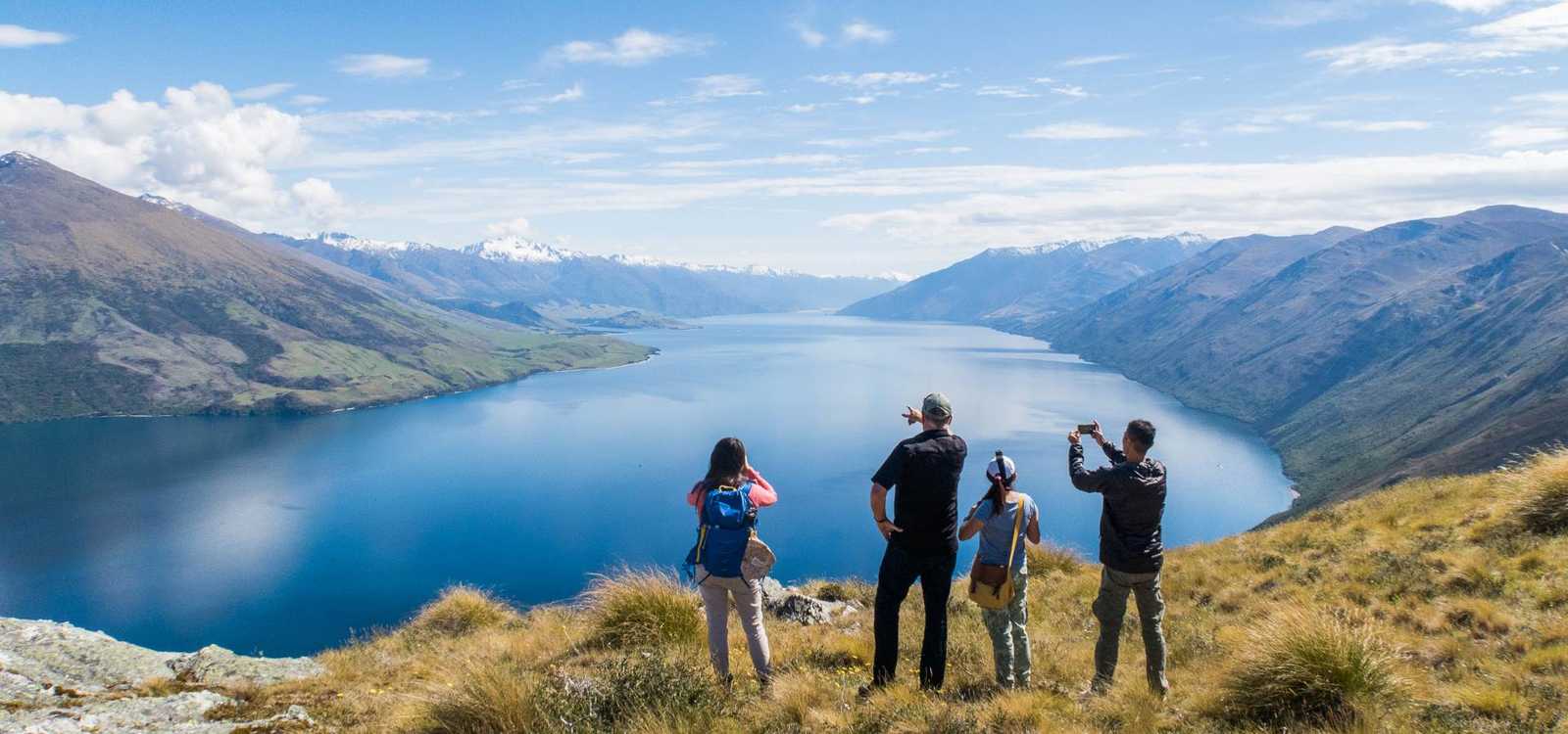 New Zealand hiking tour.