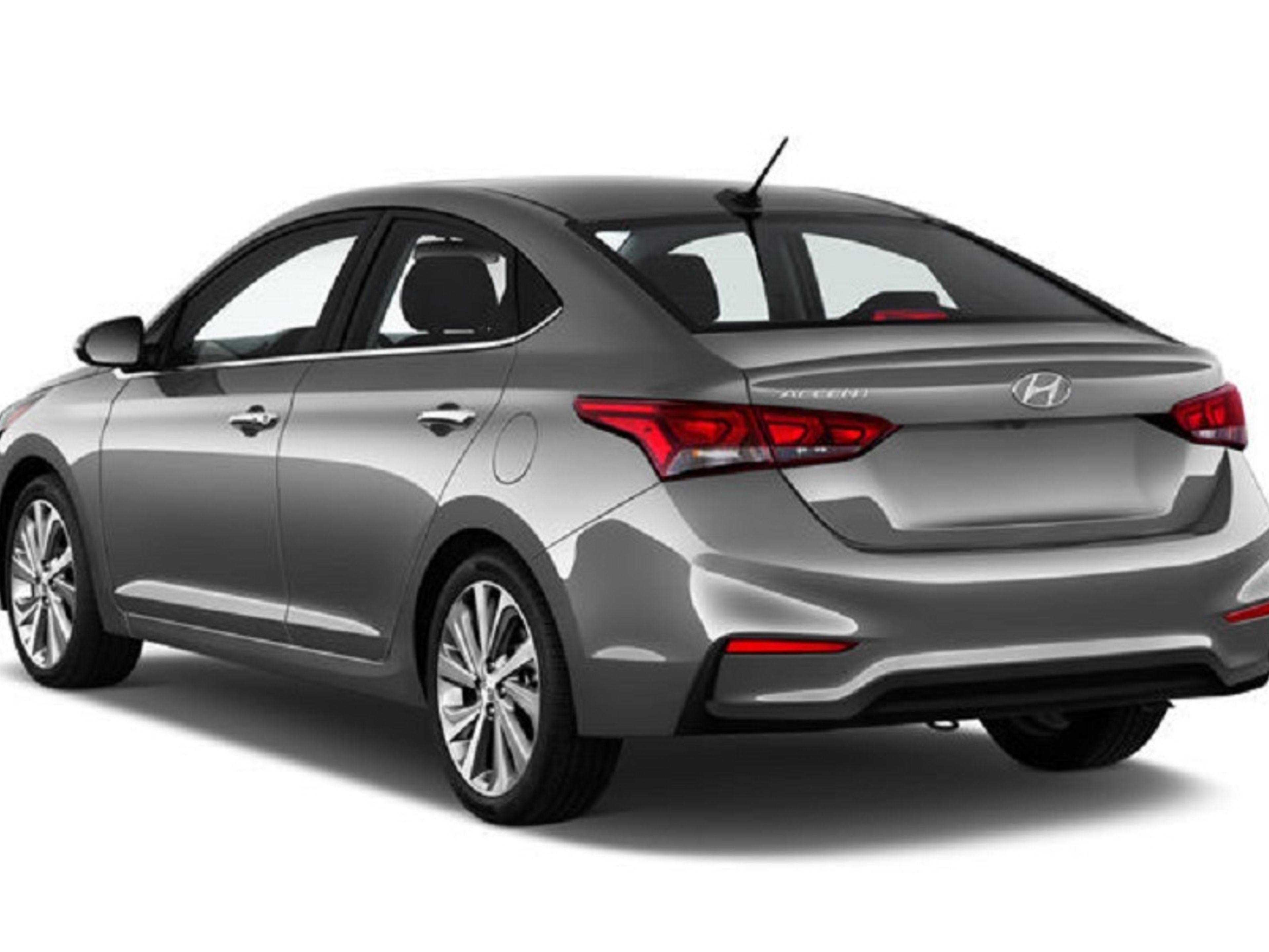 undefined - HYUNDAI ACCENT angular rear exterior view
