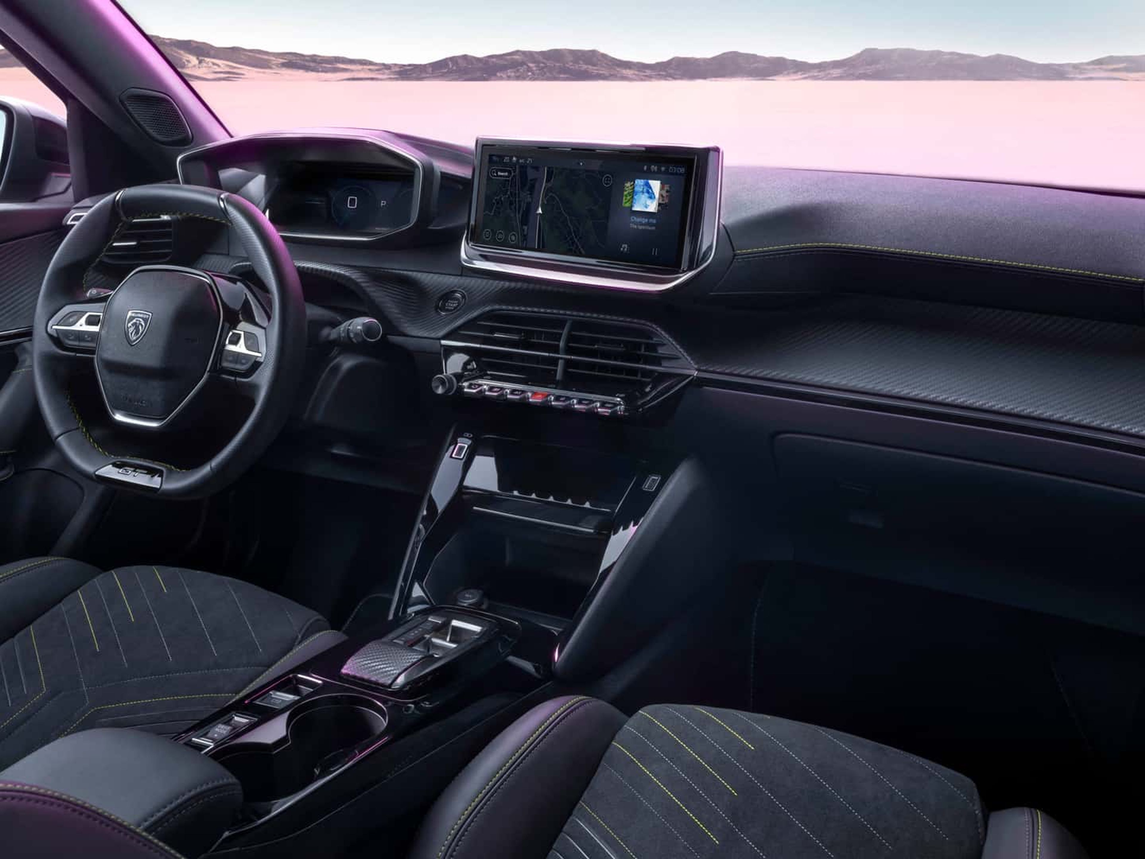 undefinedPEUGEOT 2008 interior view