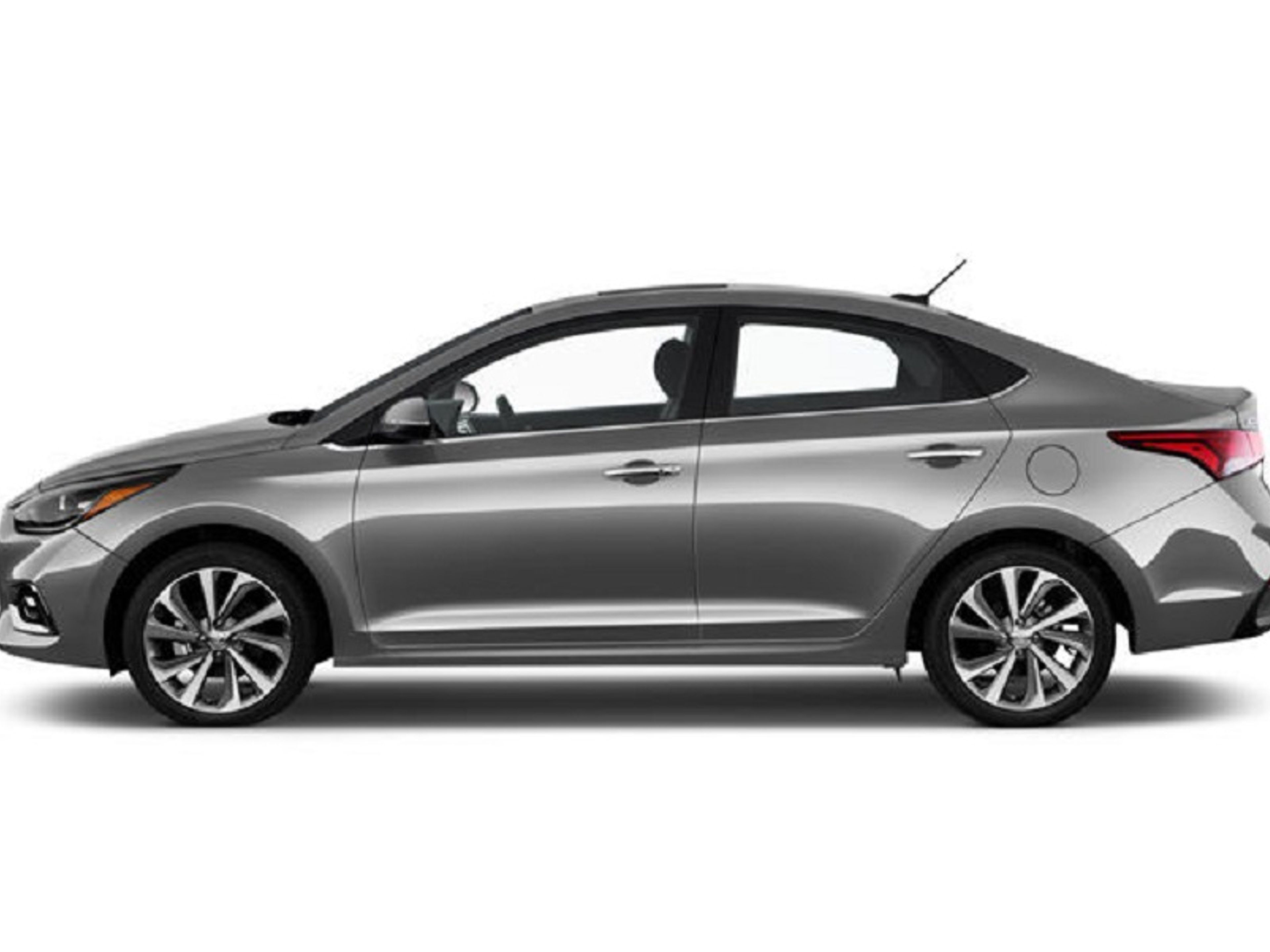 undefinedHYUNDAI ACCENT side exterior view