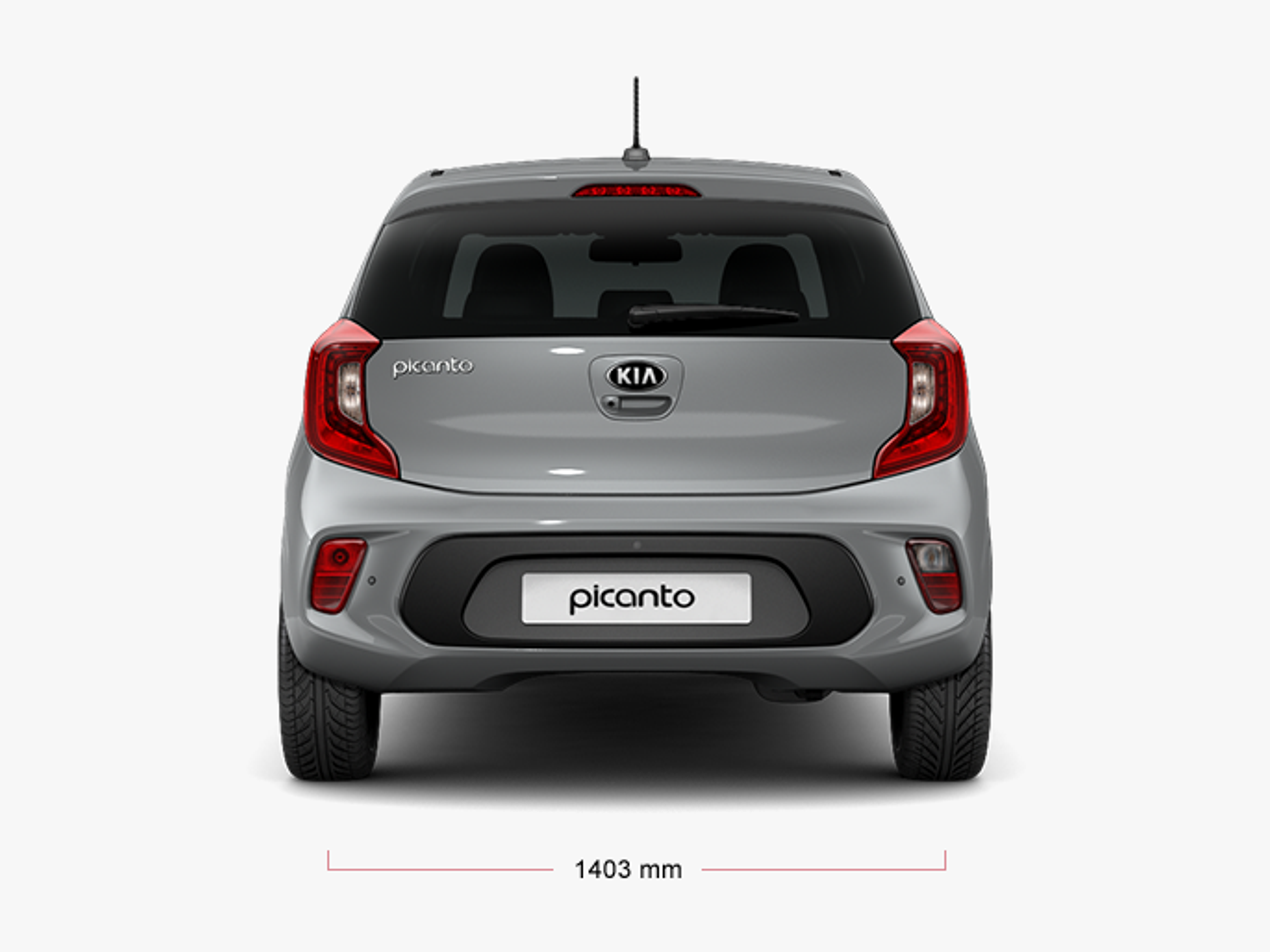 undefinedKIA PICANTO rear exterior view