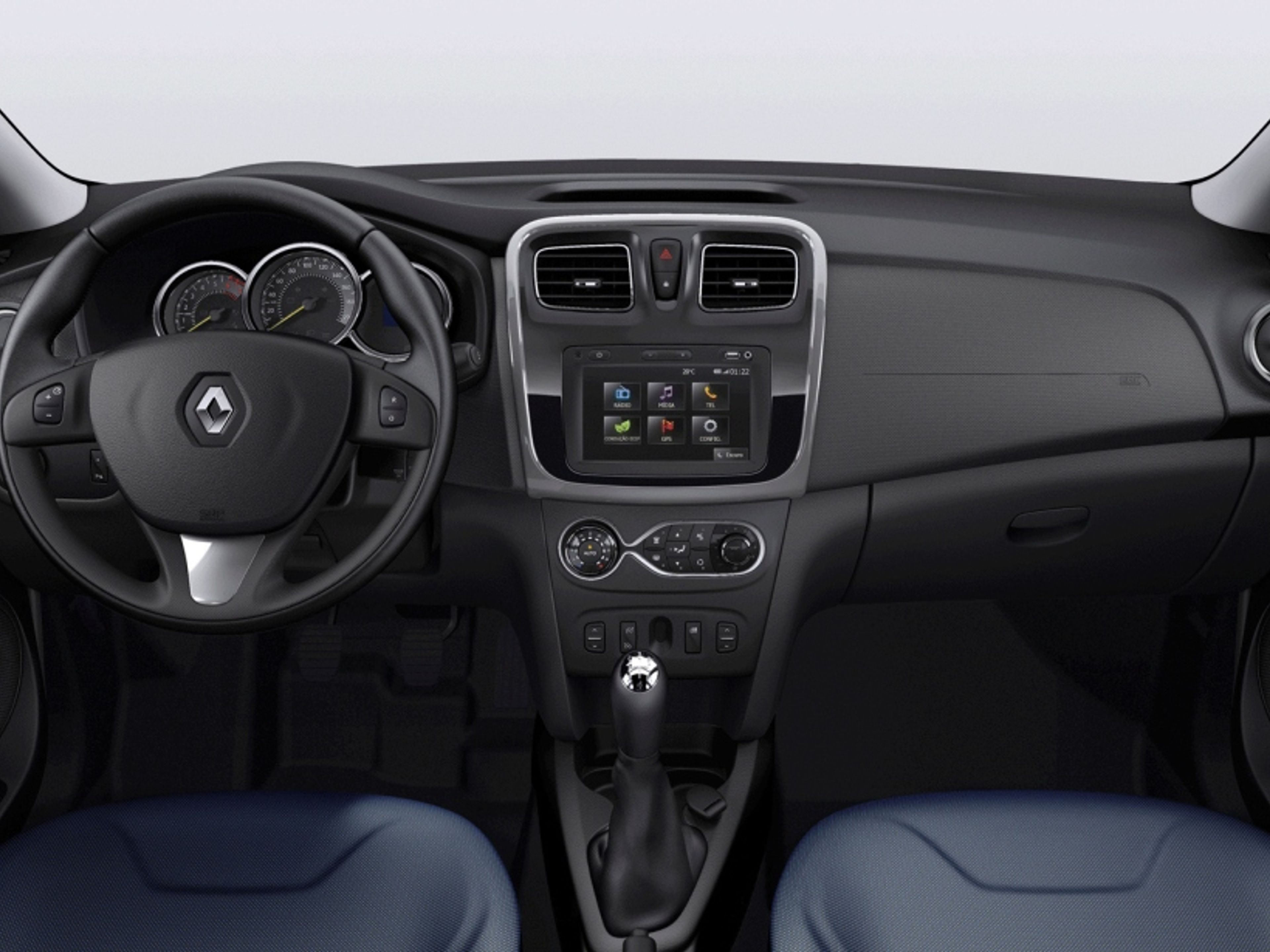 undefinedRENAULT SANDERO interior view