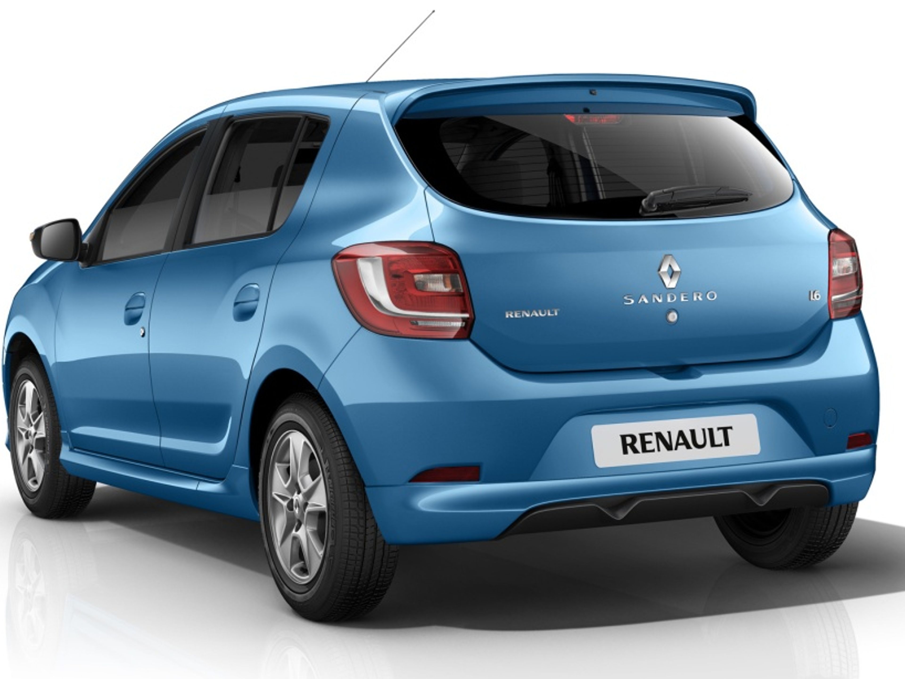 undefinedRENAULT SANDERO angular rear exterior view