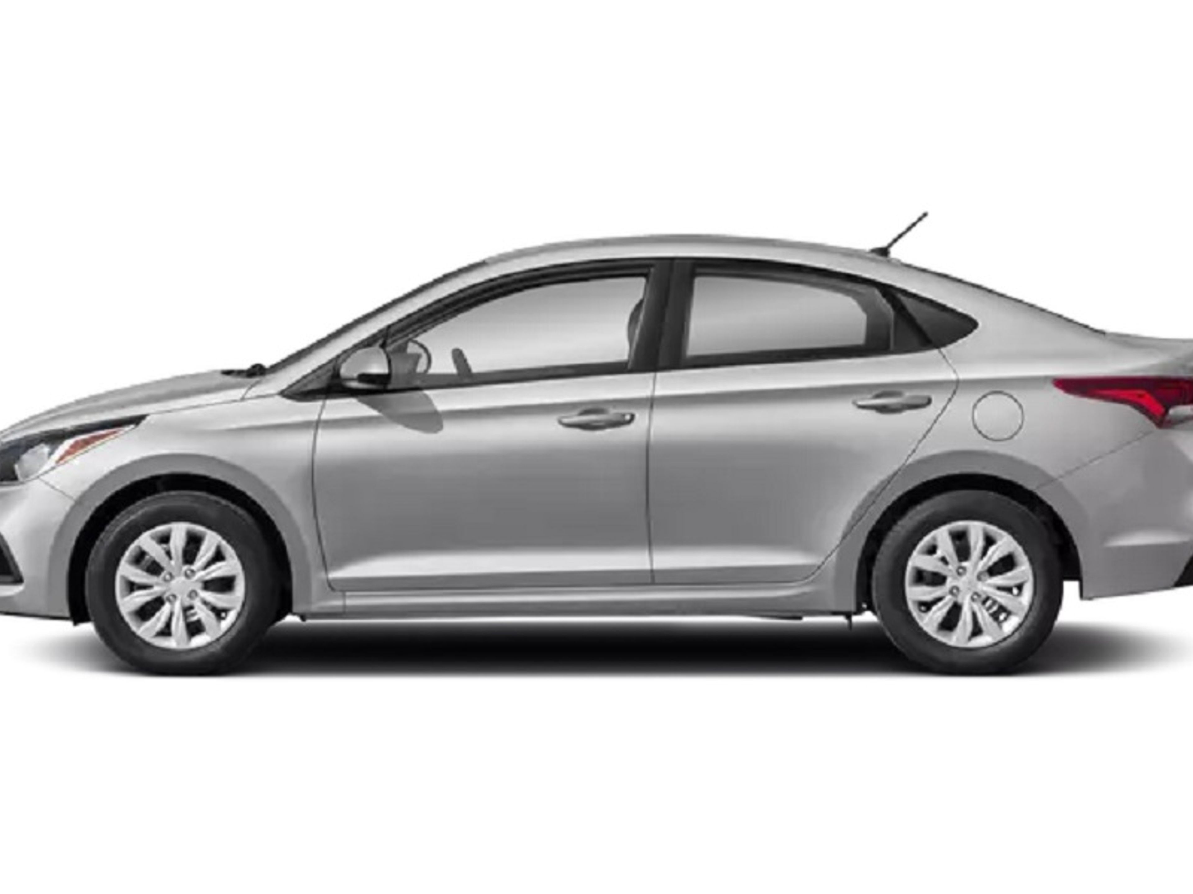 undefinedHYUNDAI ACCENT angular side exterior view