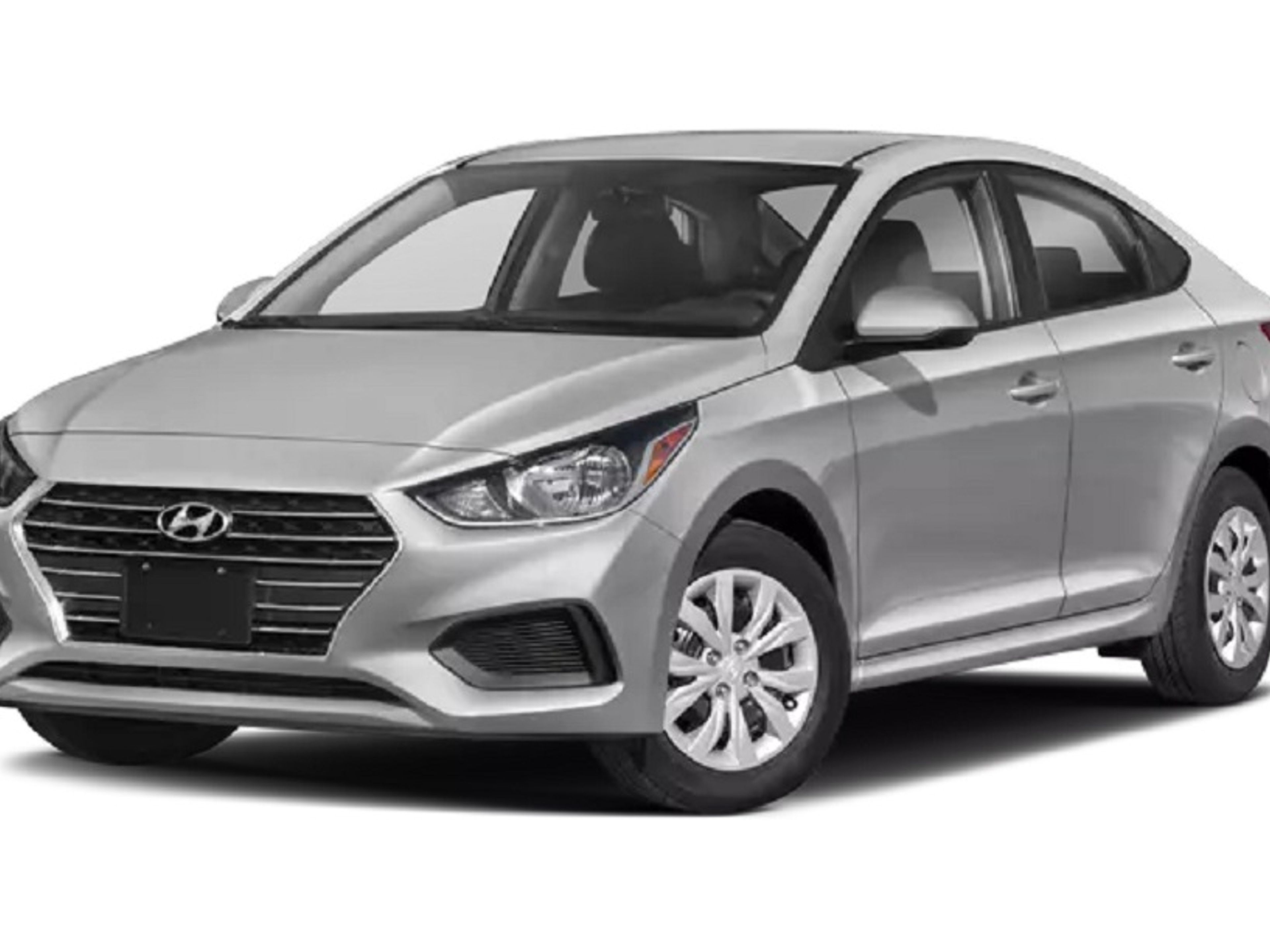 undefinedHYUNDAI ACCENT angular front exterior view