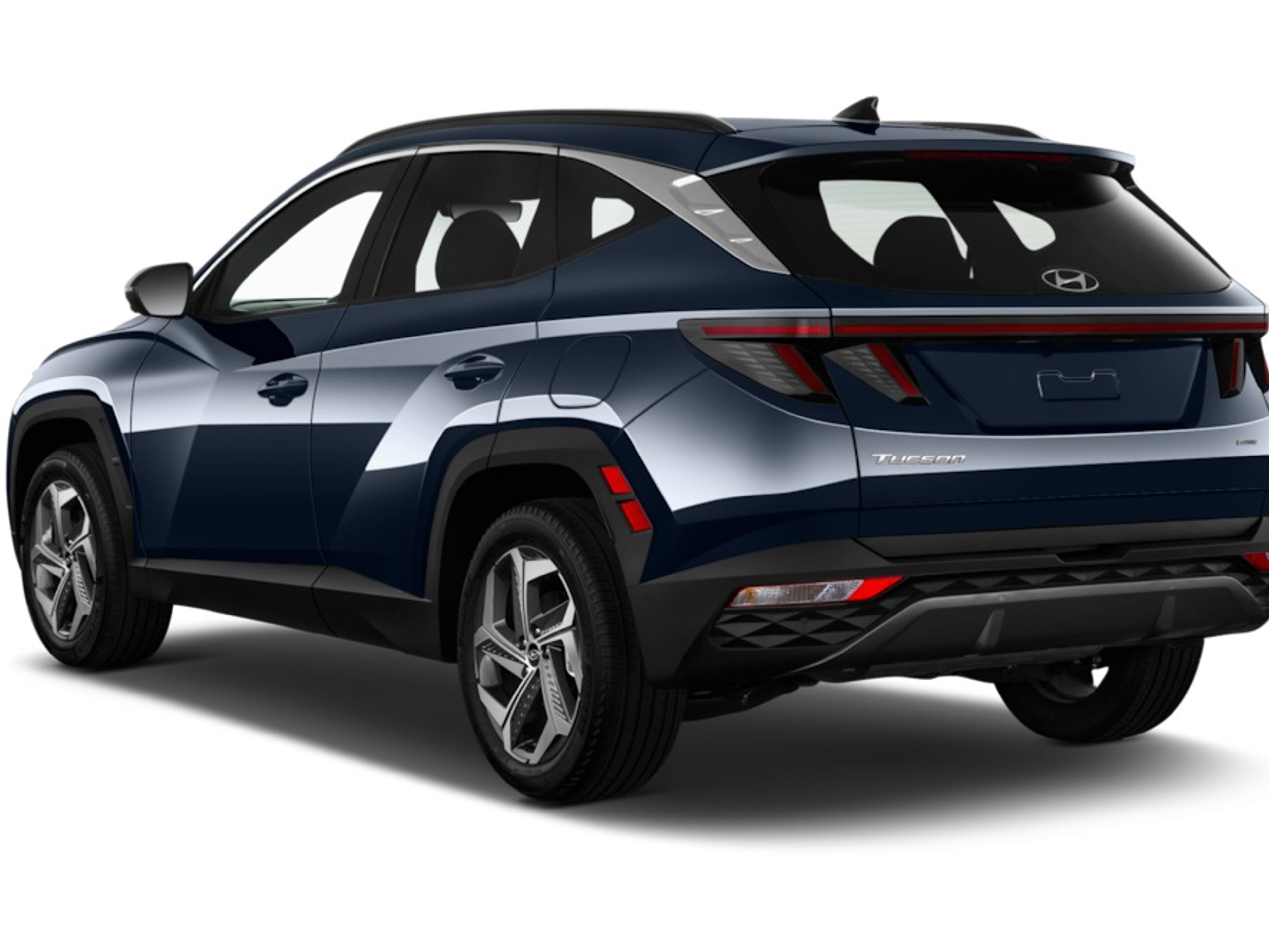 undefined - HYUNDAI TUCSON angular rear exterior view