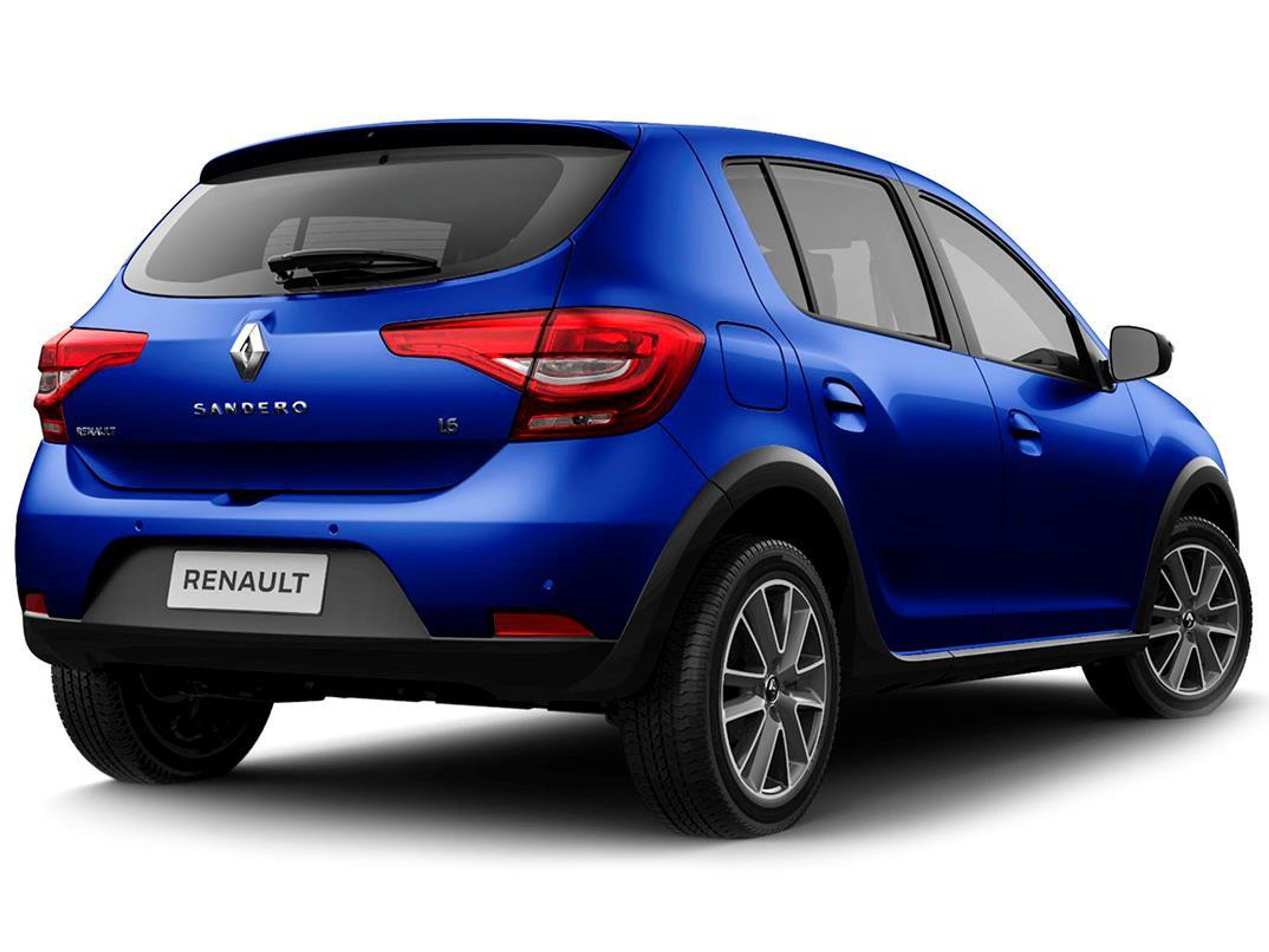 undefined - RENAULT SANDERO angular rear exterior view