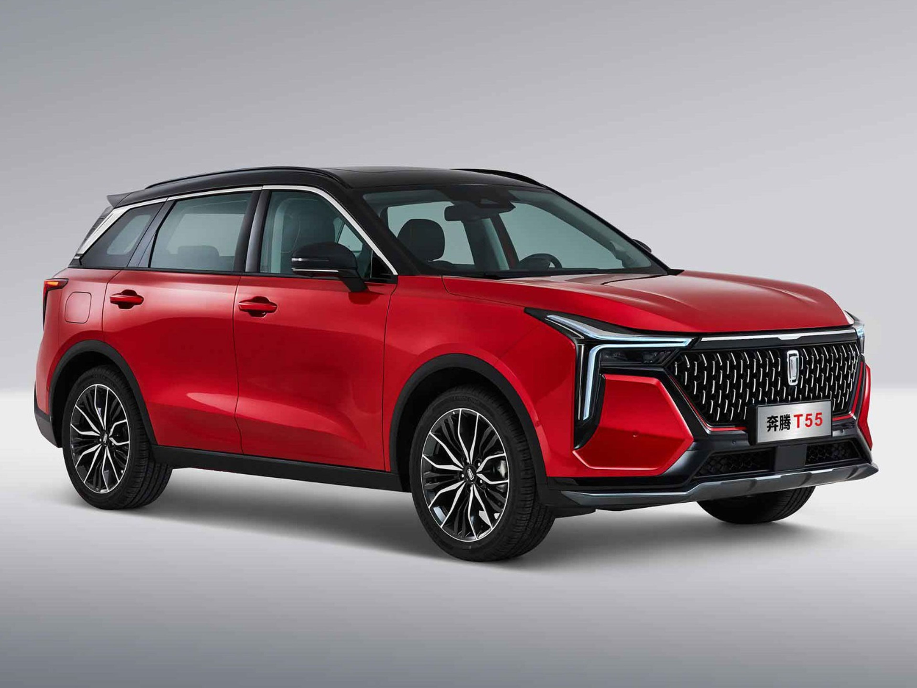 undefined - FAW BESTUNE T55 angular front exterior view