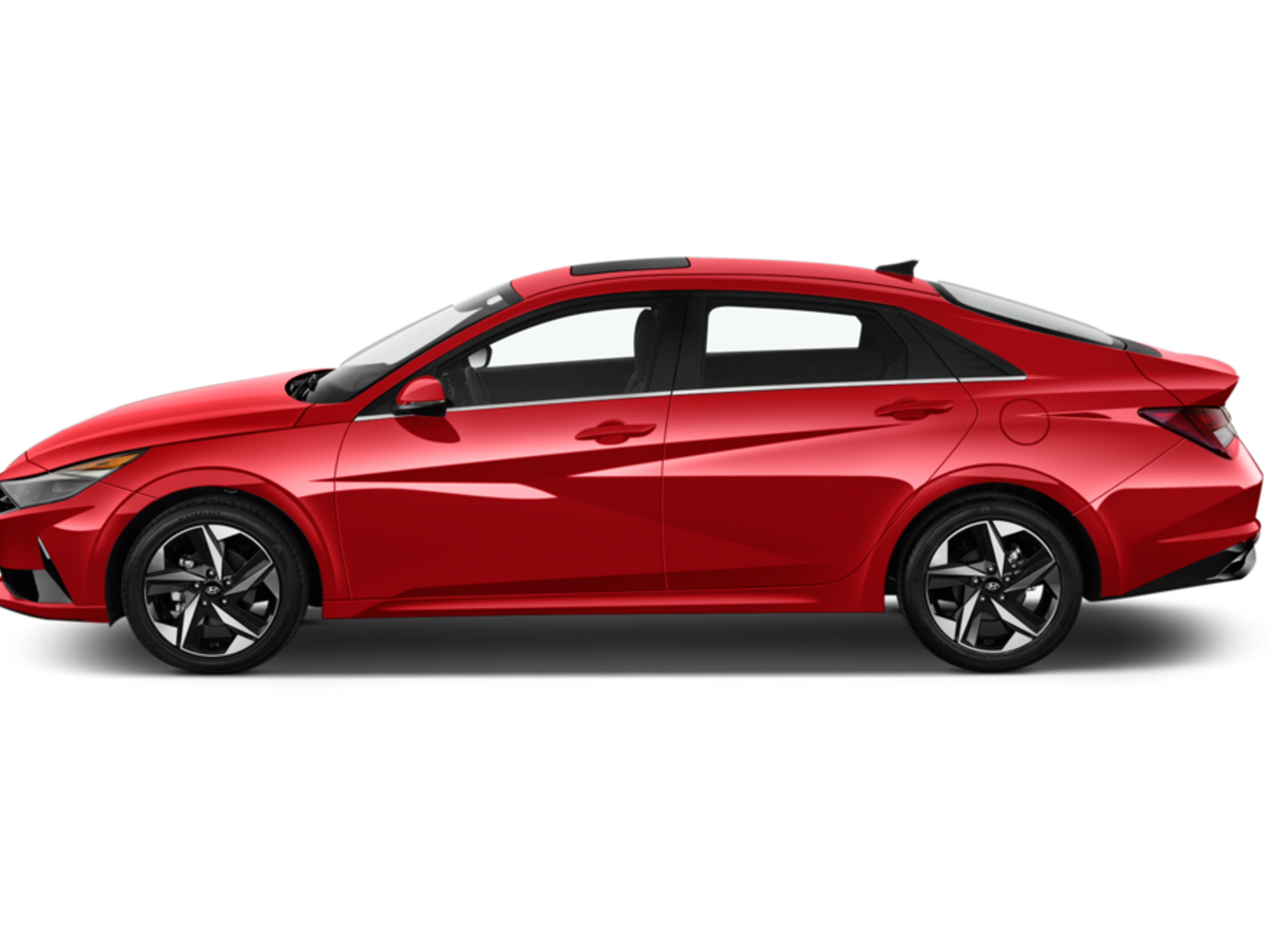 undefinedHYUNDAI ELANTRA side exterior view