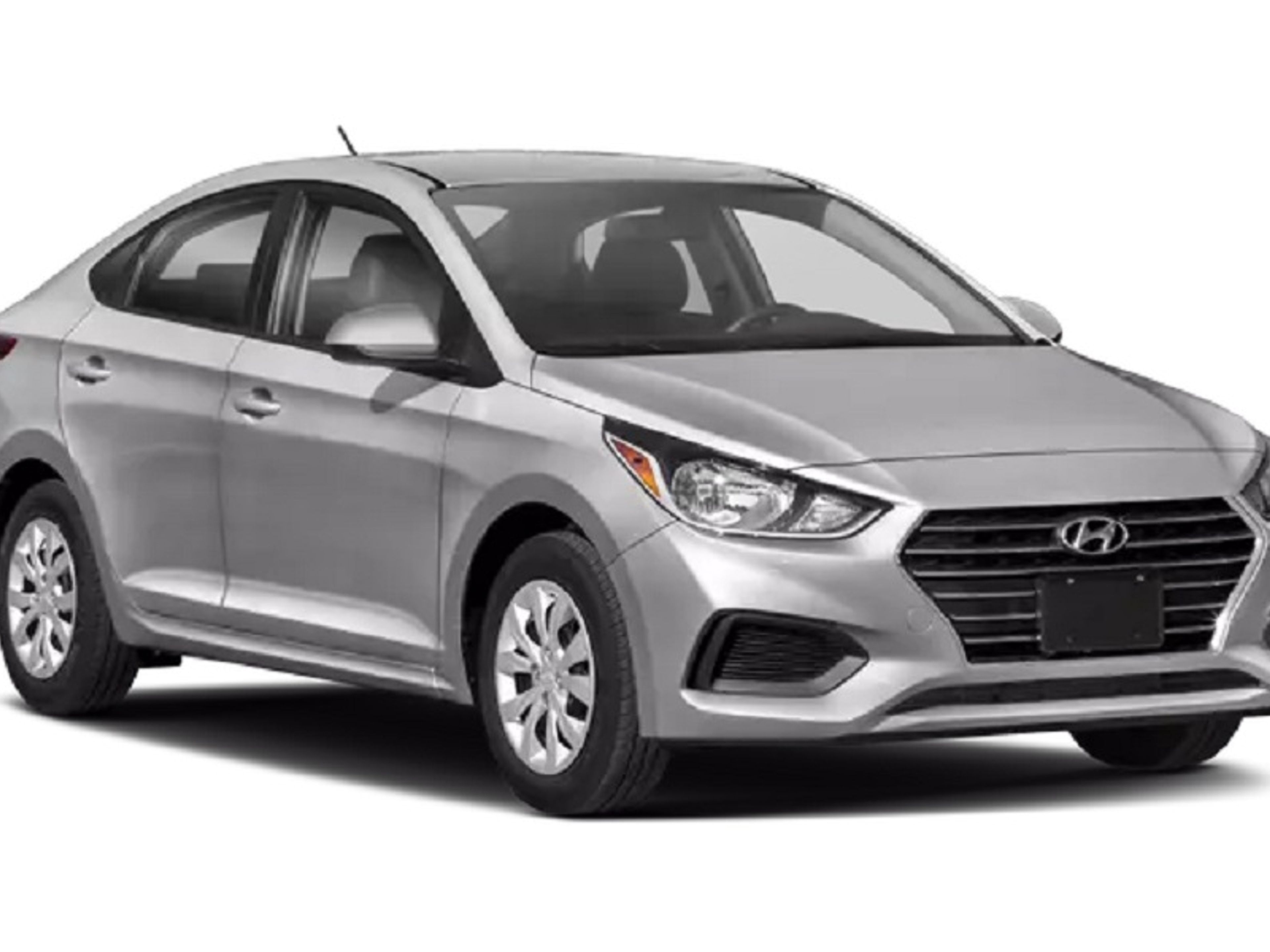 undefinedHYUNDAI ACCENT angular front exterior view