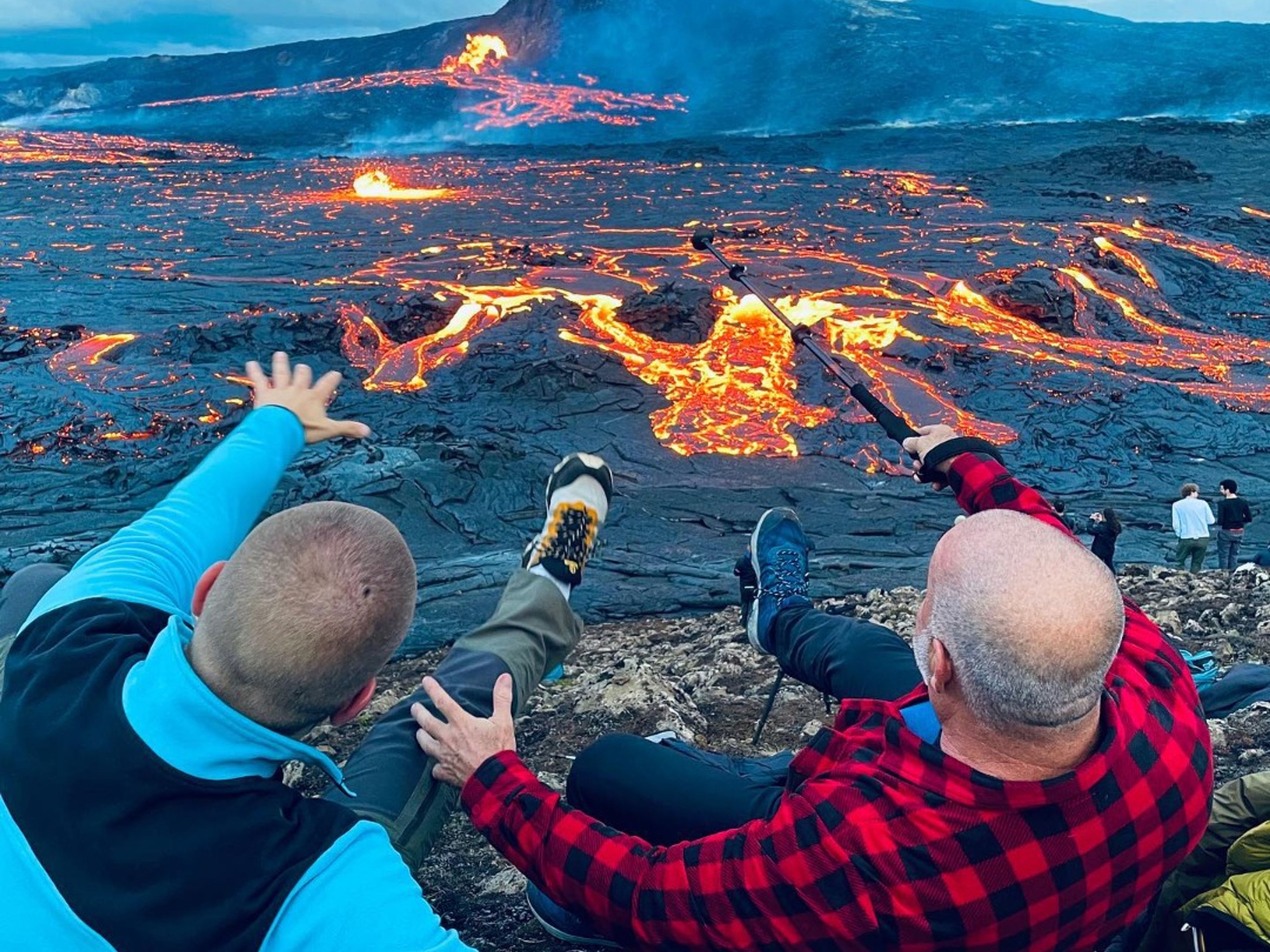 Excursão Privada "CAMINHADA NO VULCÃO LITLI-HRÚTUR". "LITLI-HRÚTUR VOLCANO HIKE" Private Tour, Iceland.