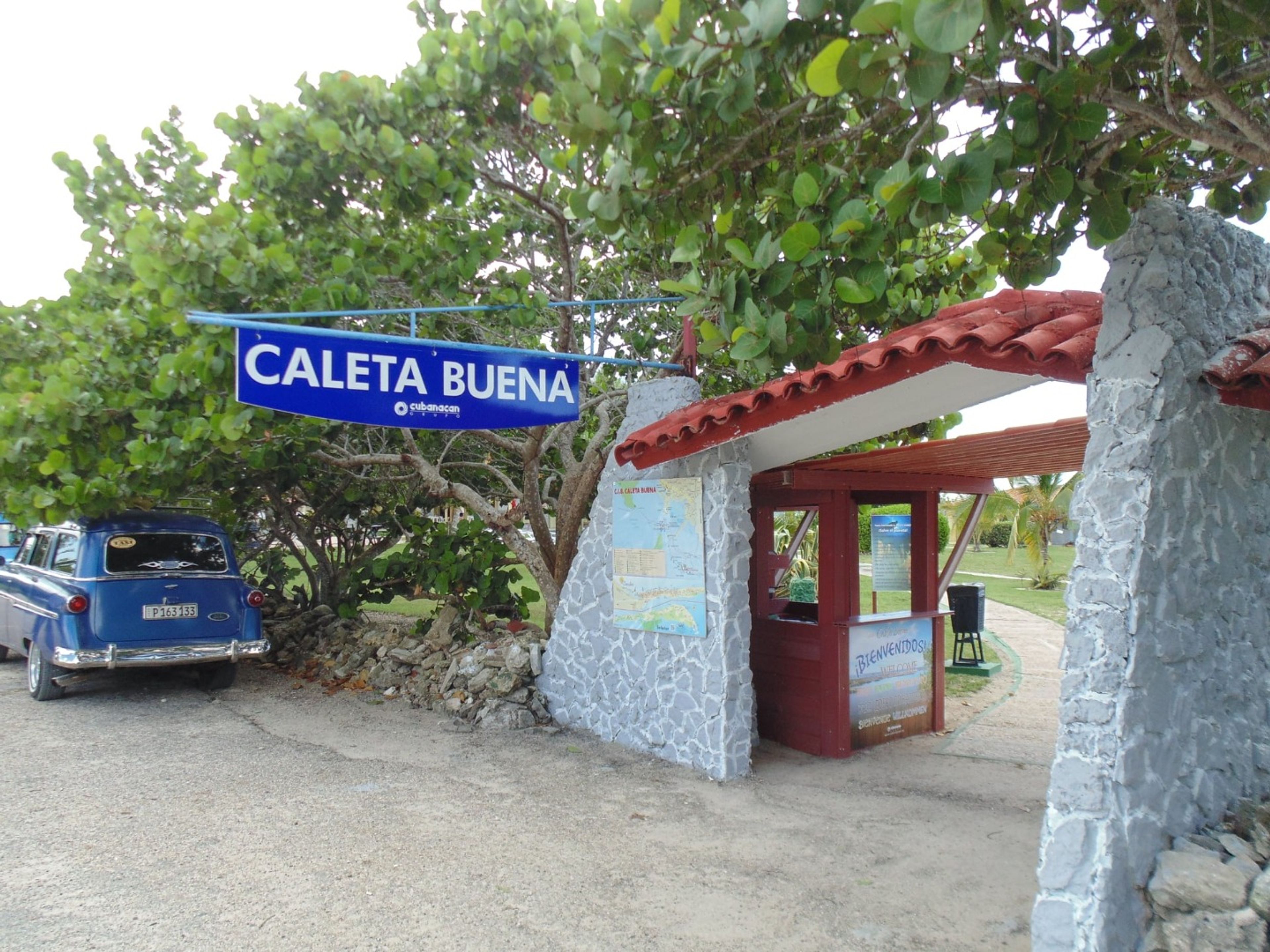 Excursão “A PLAYA GIRON E CALETA BUENA”. Caleta Buena panoramic view, Ciénaga de Zapata, Matanzas, Cuba.