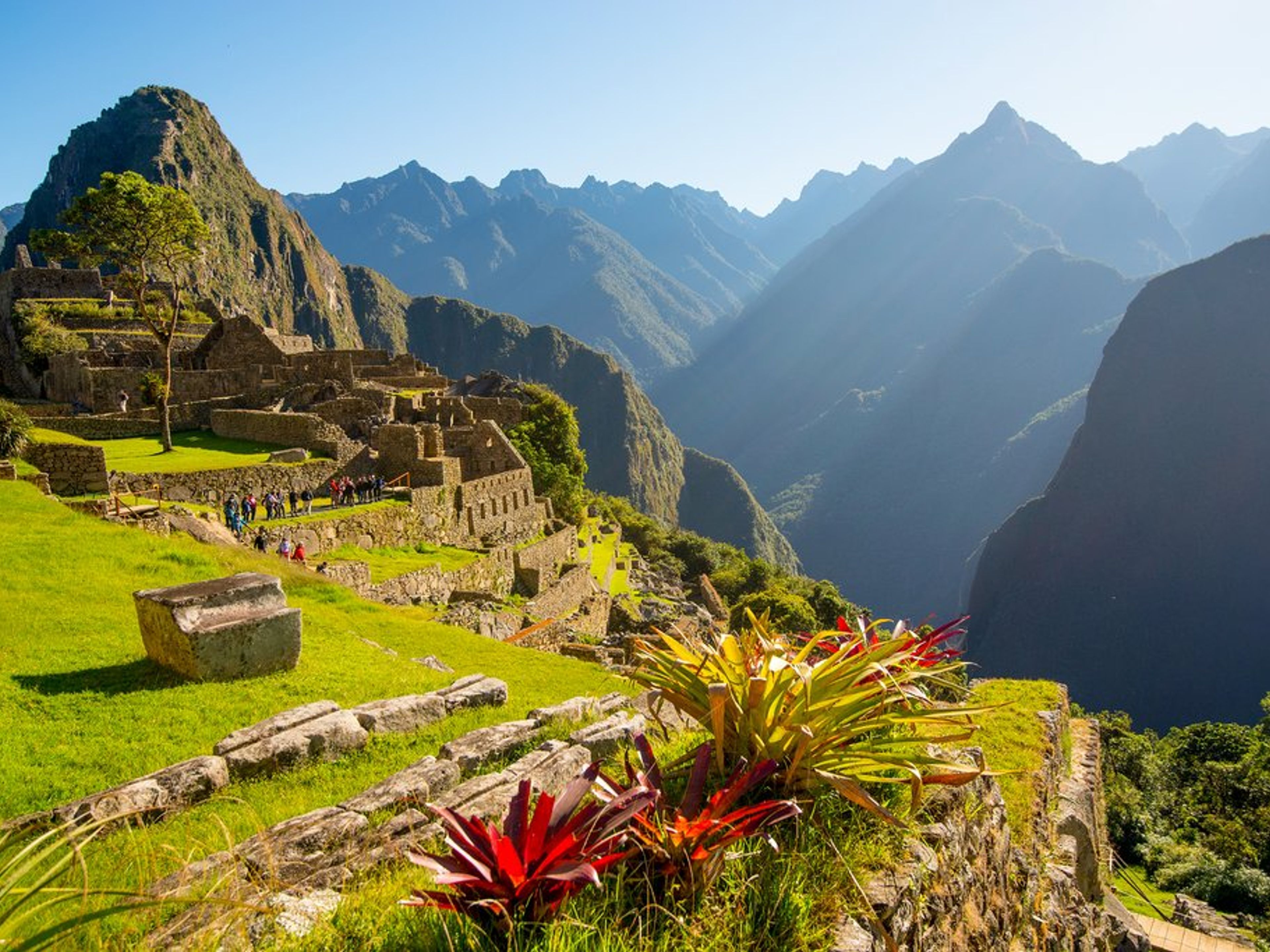 MACHU PICCHU GANZTÄGIGE TOUR. Machu Picchu, Perú.