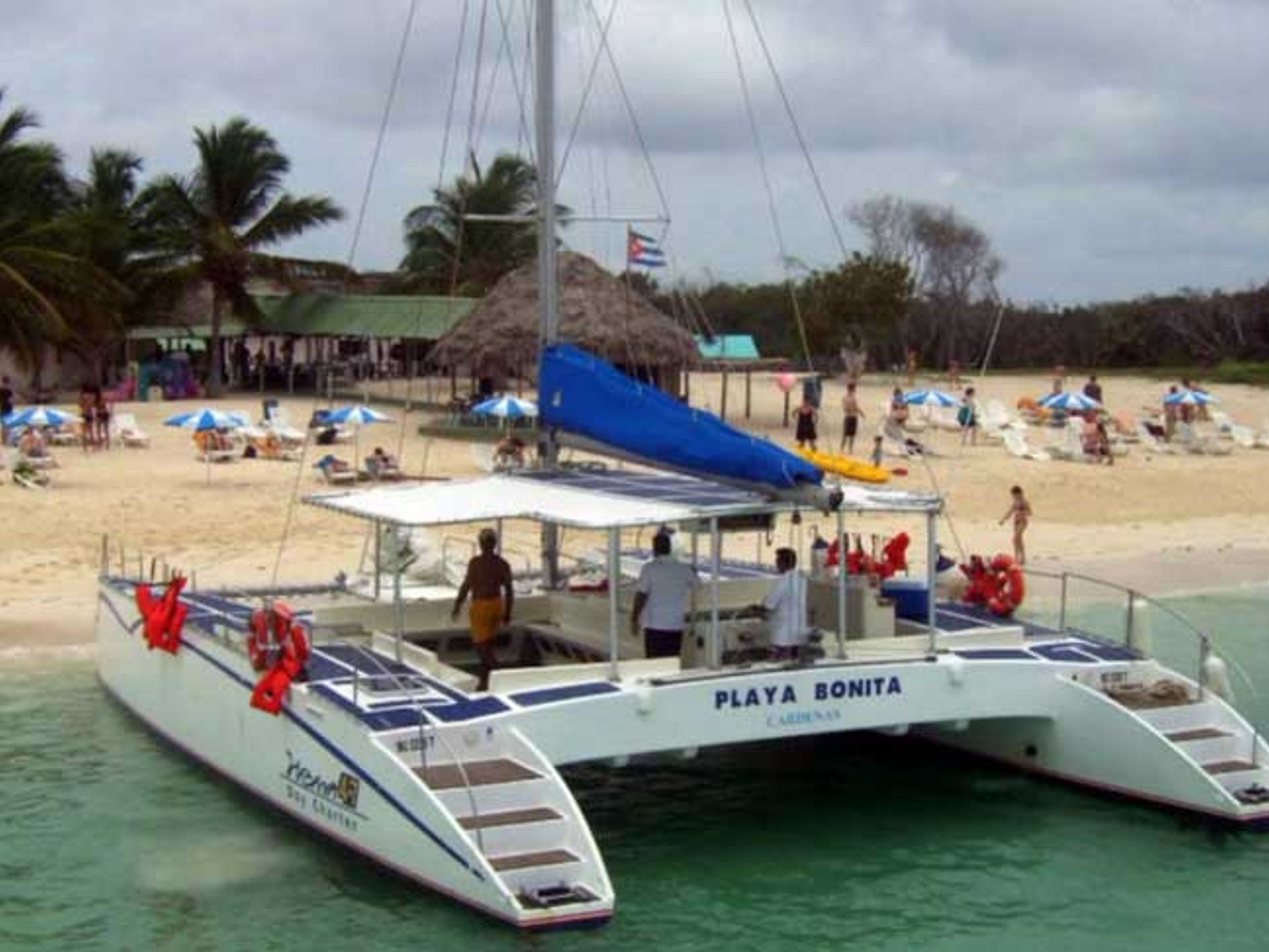 Тур "КАТАМАРАН ДО ПЛАЙЯ-БОНИТА". Playa Bonita, Santa Lucia beach, Camagüey